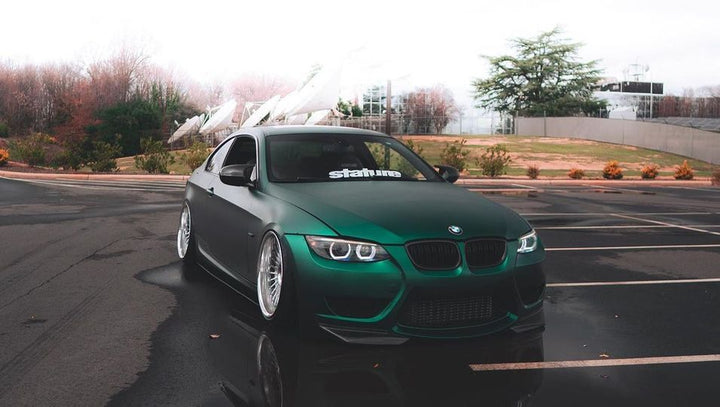 Tahitian Green Peelable Car Kit on a customer car