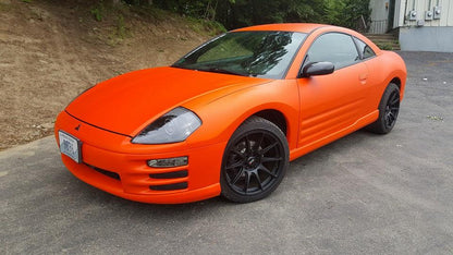 Safety Cone Orange Plasti Dip on a customer car
