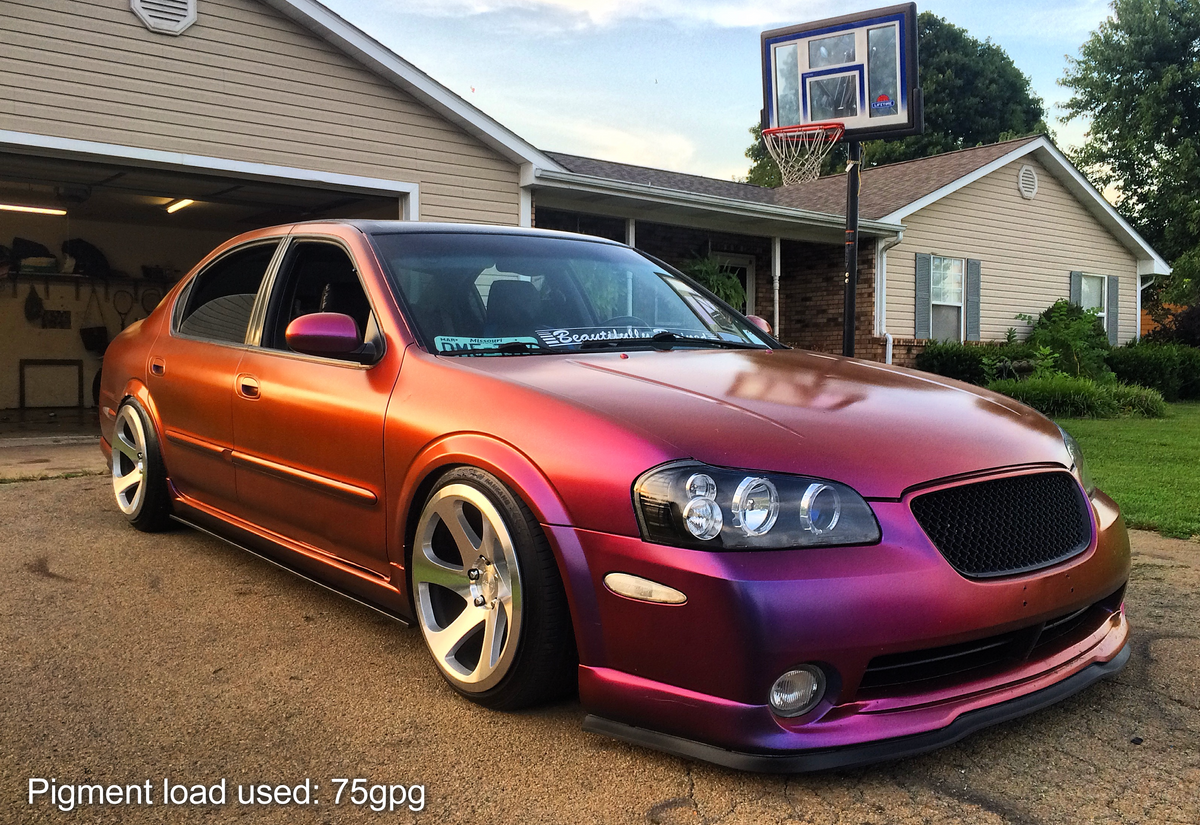 Anthias Plasti Dip on a customer car