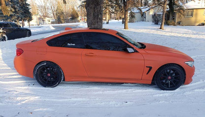 Koi Orange Plasti Dip on a customer car