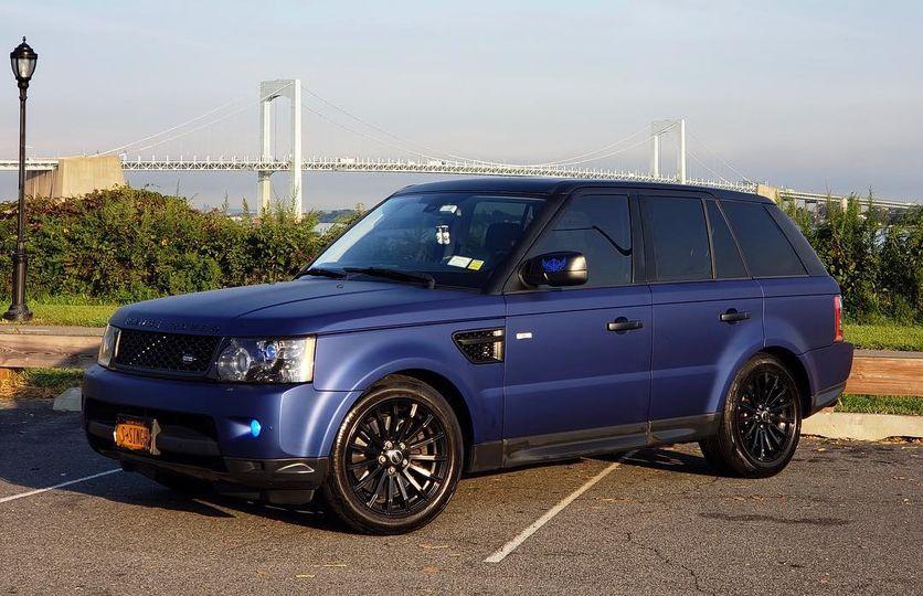Supermarine Blue Plasti Dip on a customer car