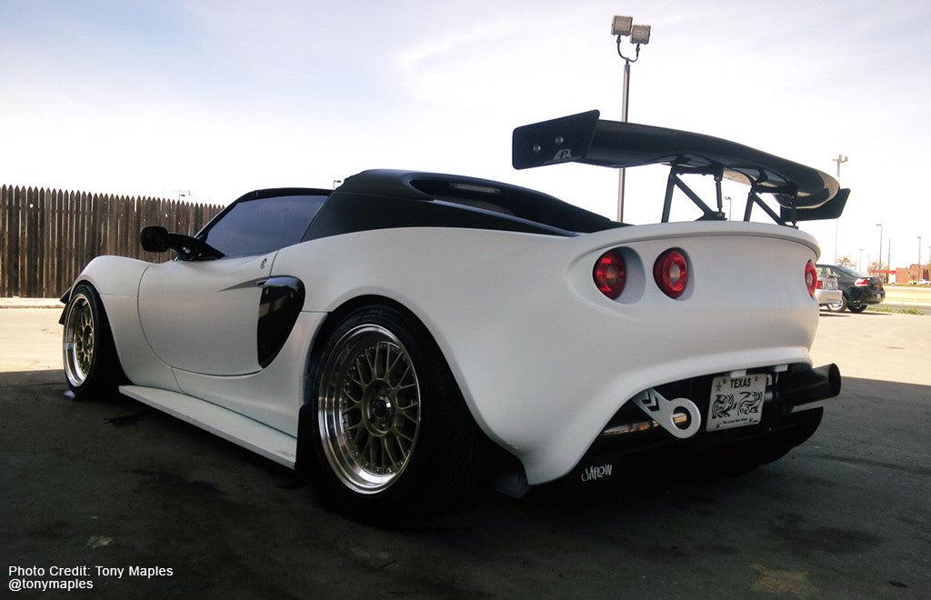 White Plasti Dip on a customer car