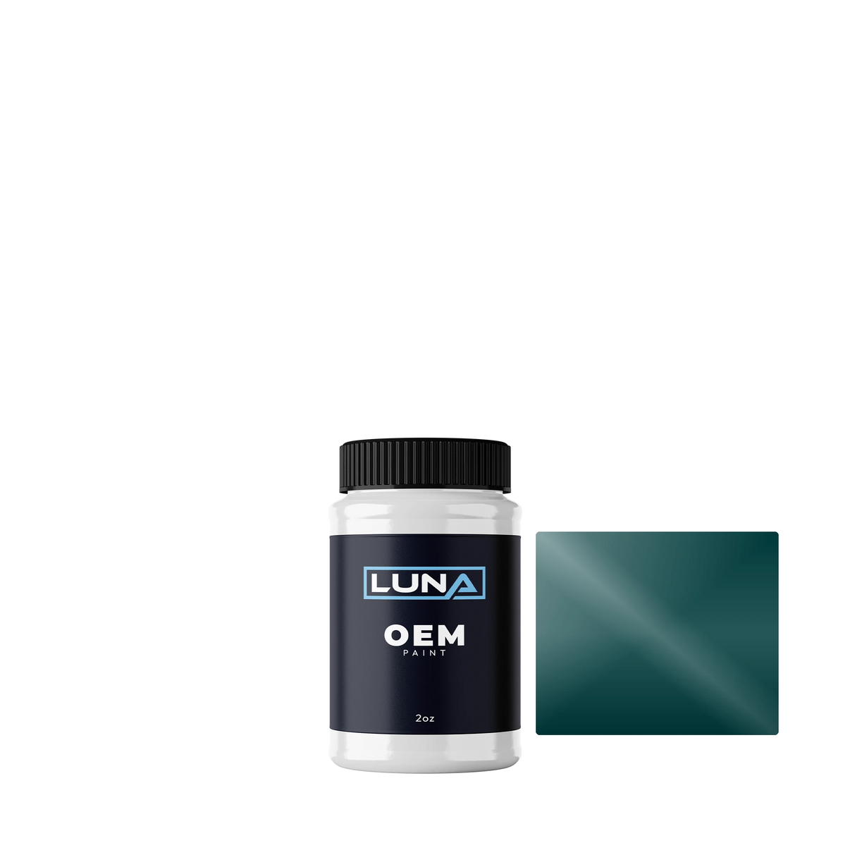 TVR Cooper Green P. M. MFA38 | Luna OEM Basecoat - 2oz Touch Up Bottle w/ Brush
