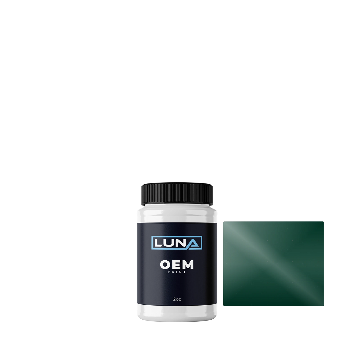 Ford Moosgruen FVS | Luna OEM Basecoat - 2oz Touch Up Bottle w/ Brush