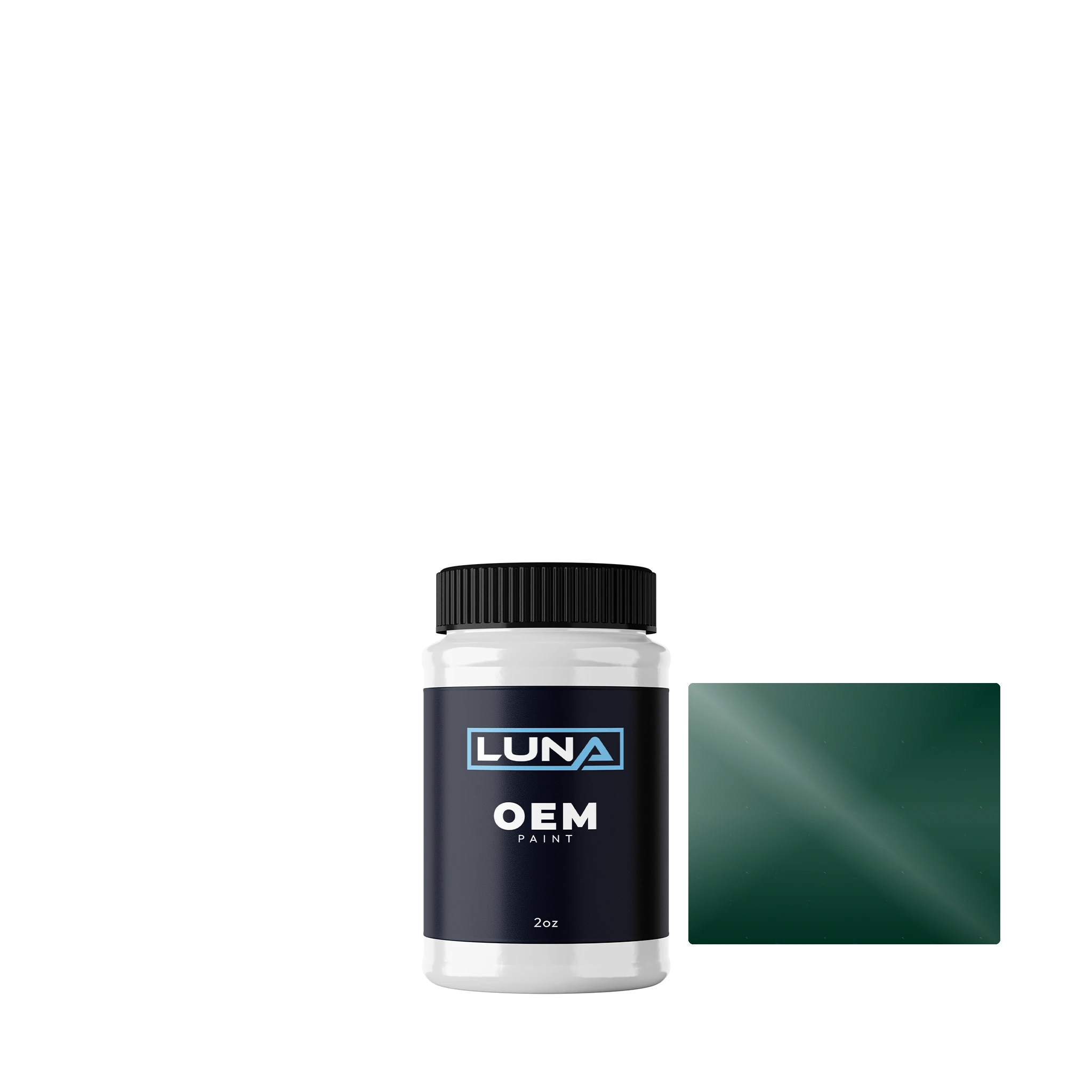 Ford Moosgruen FVS | Luna OEM Basecoat - 2oz Touch Up Bottle w/ Brush