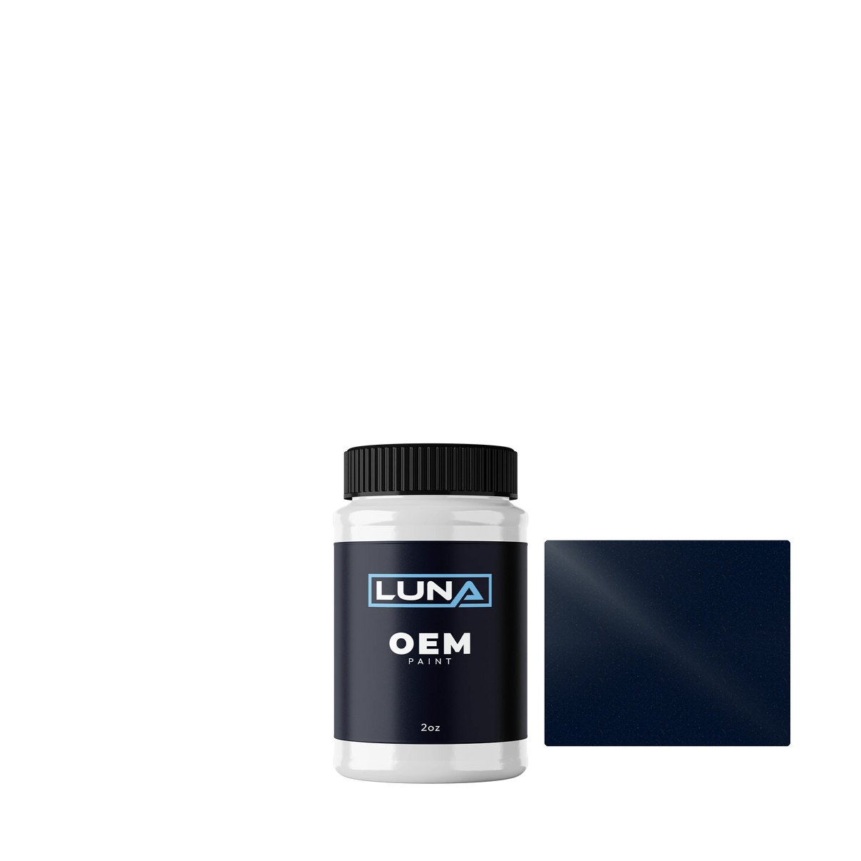 Honda | Acura New Kyanite Blue P. B602P | Luna OEM Basecoat - 2oz Touch Up Bottle w/ Brush