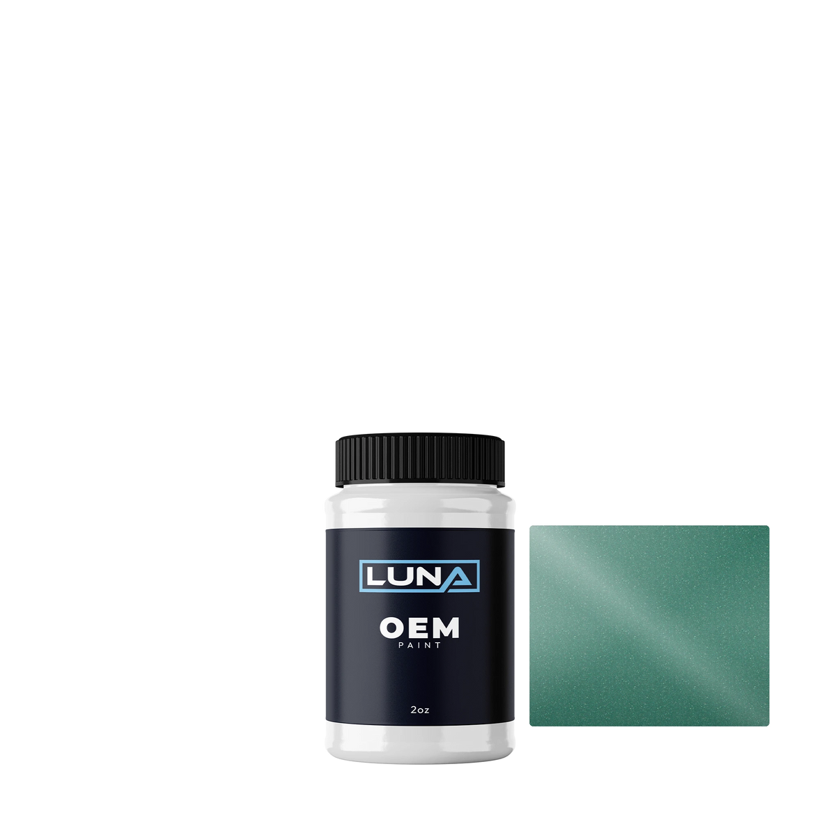 Gen. Motors Usa Trophy Blue M. WA3524 | Luna OEM Basecoat - 2oz Touch Up Bottle w/ Brush