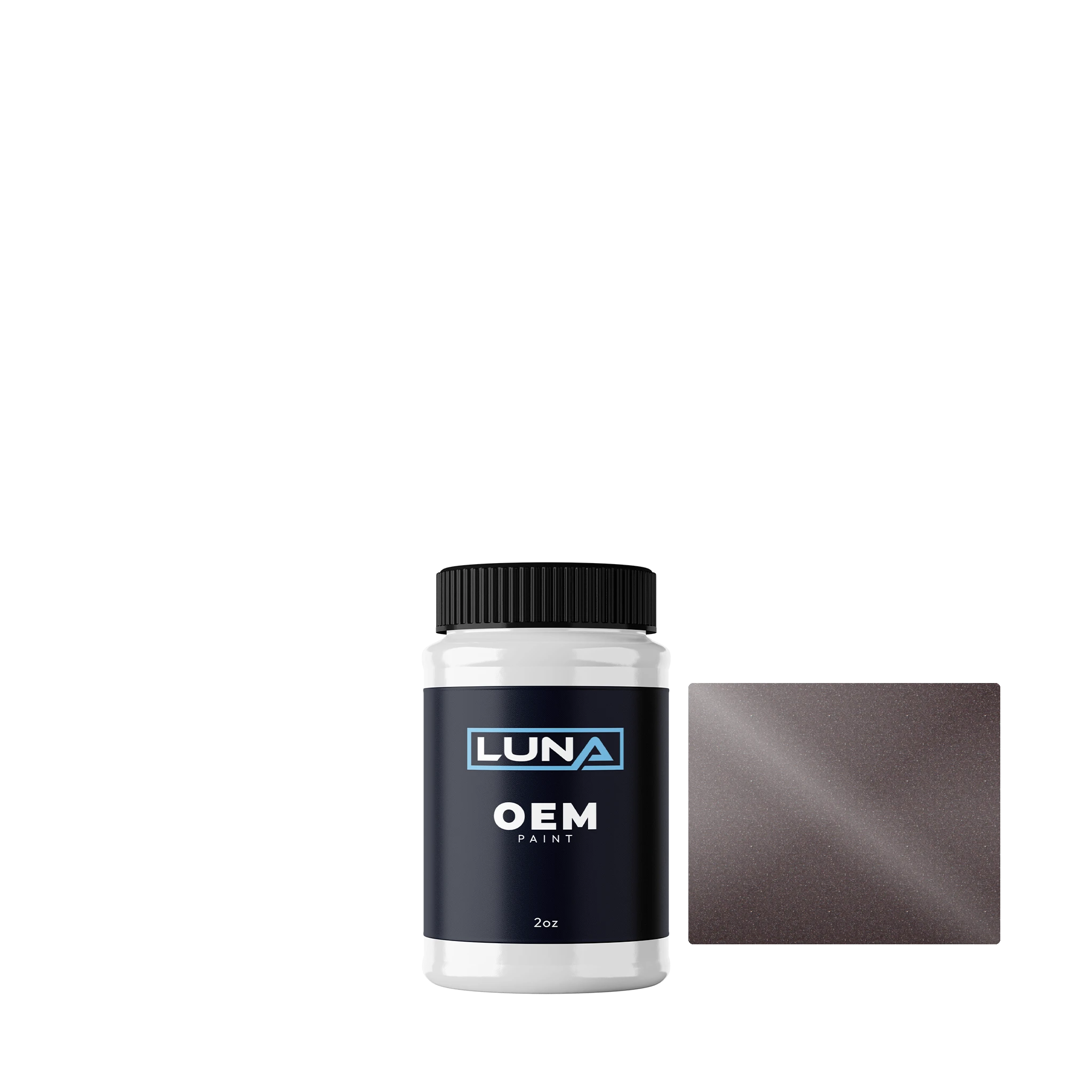 Toyota Light Gray Purple M. 921 | Luna OEM Basecoat - 2oz Touch Up Bottle w/ Brush