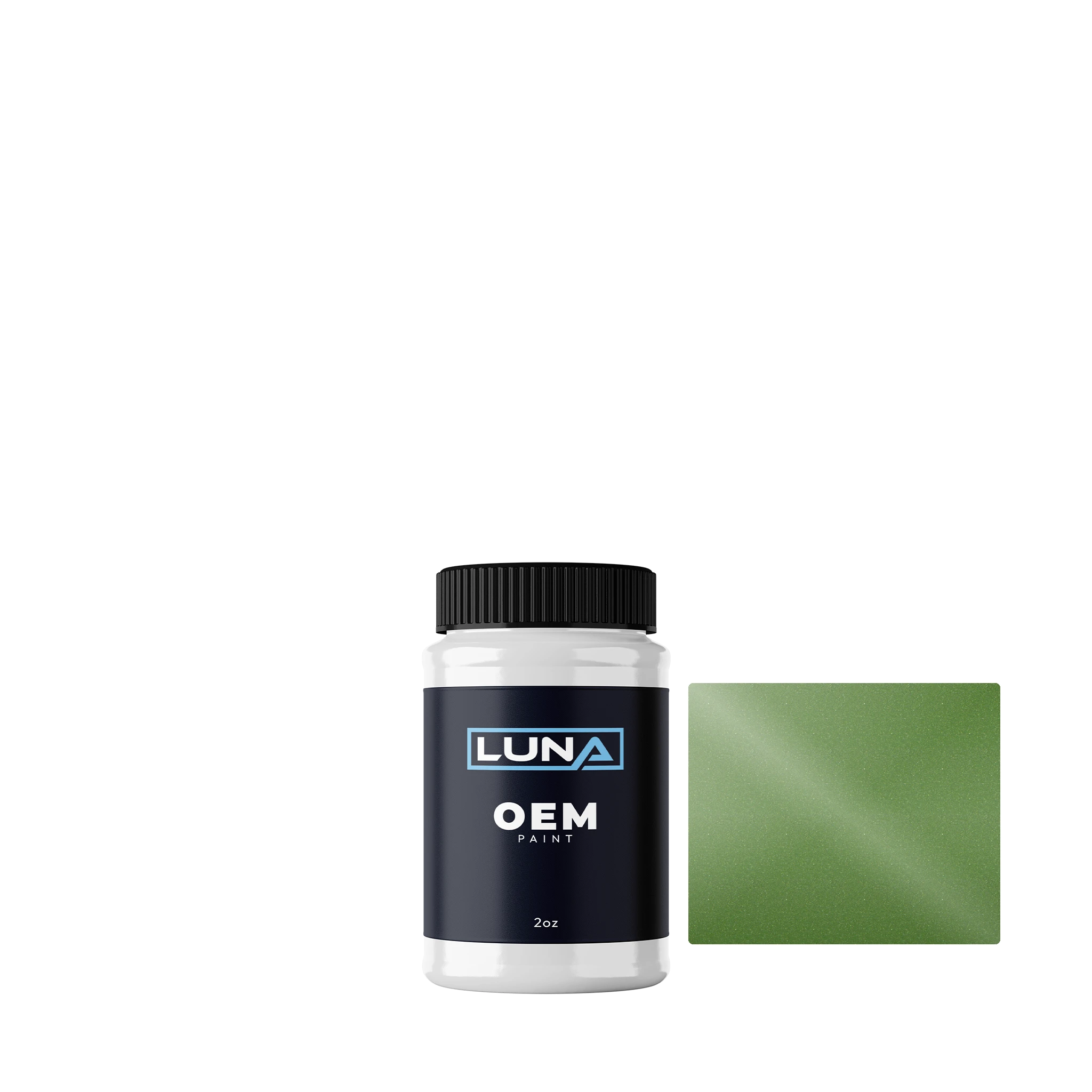Mazda Mach Green M. G4 | Luna OEM Basecoat - 2oz Touch Up Bottle w/ Brush