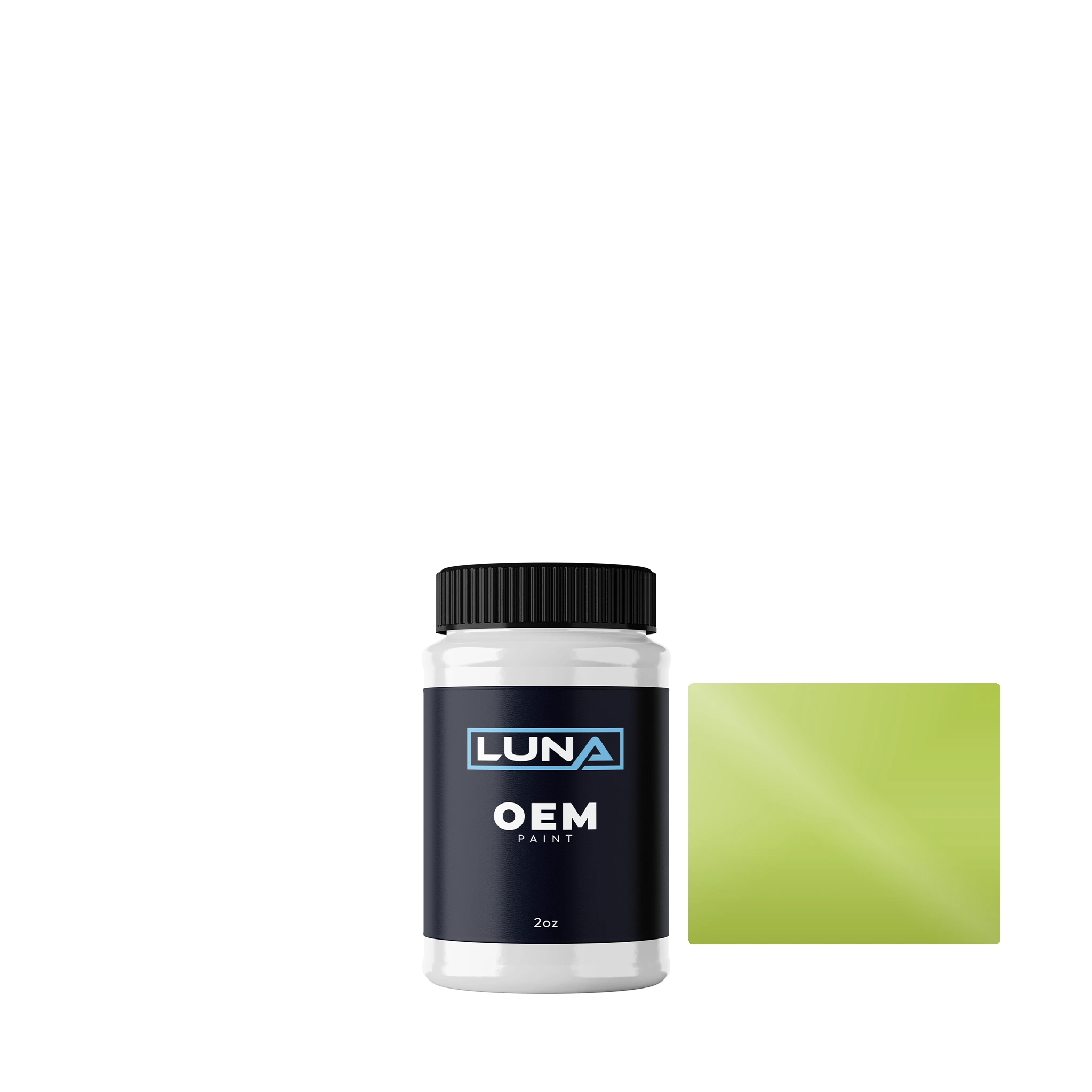 Lotus Scandal Green P. B39 | Luna OEM Basecoat - 2oz Touch Up Bottle w/ Brush