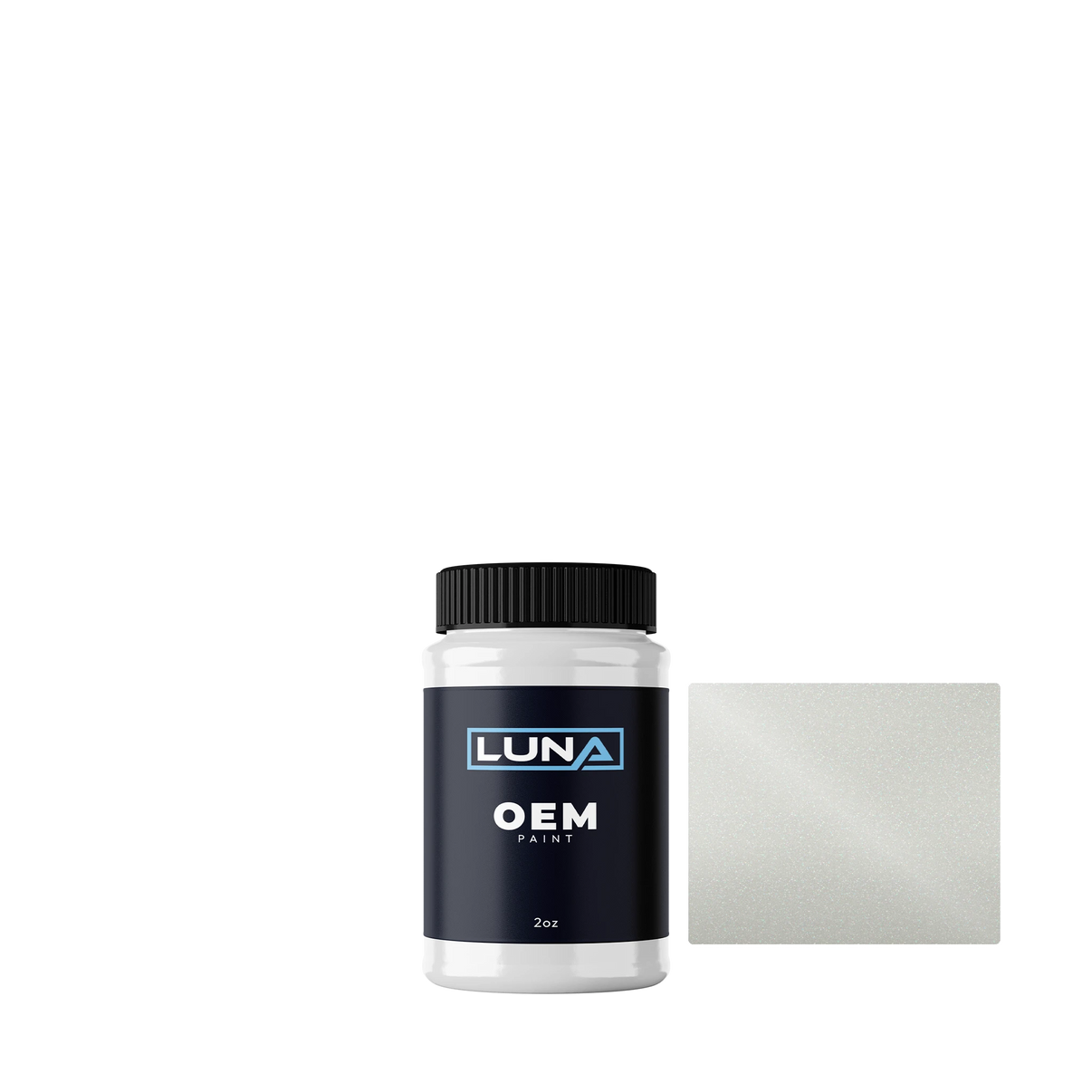 Toyota Precious White P. 090 | Luna OEM Basecoat - 2oz Touch Up Bottle w/ Brush