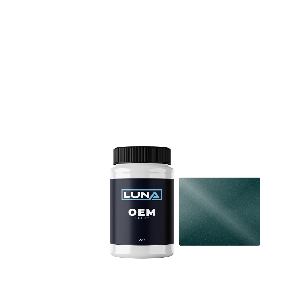 Ferrari Verde Pino M. 224.304 | Luna OEM Basecoat - 2oz Touch Up Bottle w/ Brush