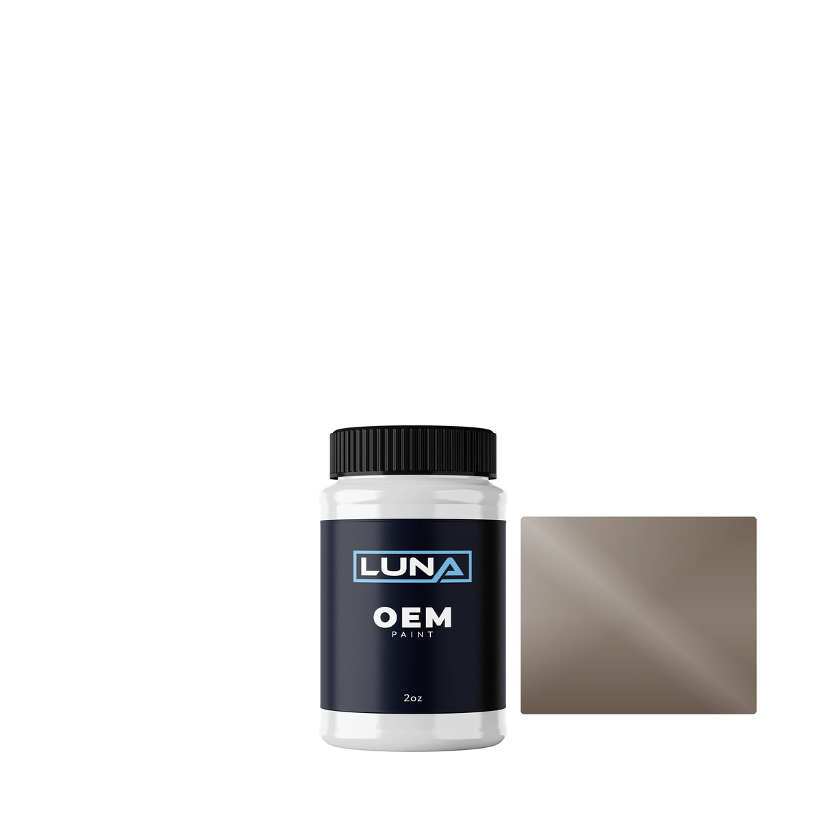 Yamaha Motorcycle Dark Brown - 2c YAM192 | Luna OEM Basecoat - 2oz Touch Up Bottle w/ Brush