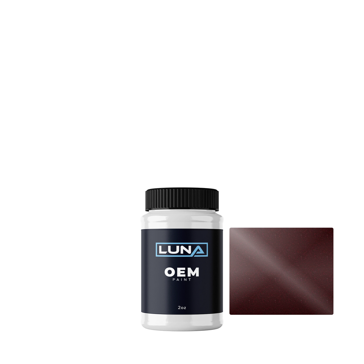 Audi | VW Malbec Red M. 1 P3U | Luna OEM Basecoat - 2oz Touch Up Bottle w/ Brush