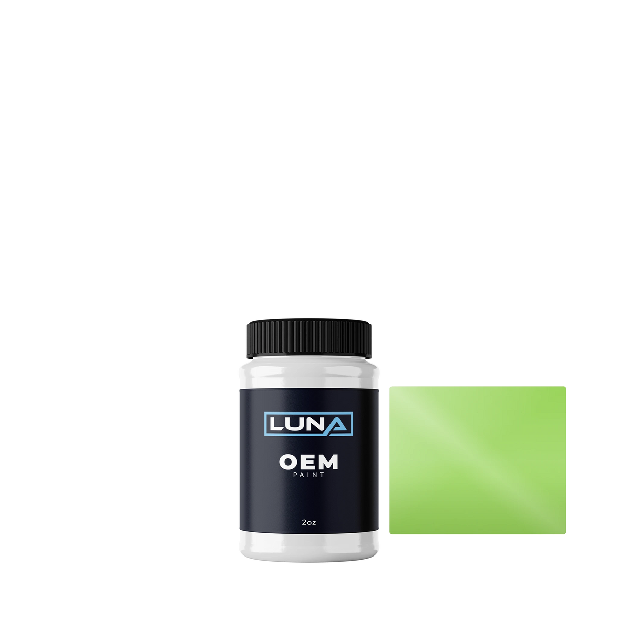 Bedford Bright Green UU | Luna OEM Basecoat - 2oz Touch Up Bottle w/ Brush