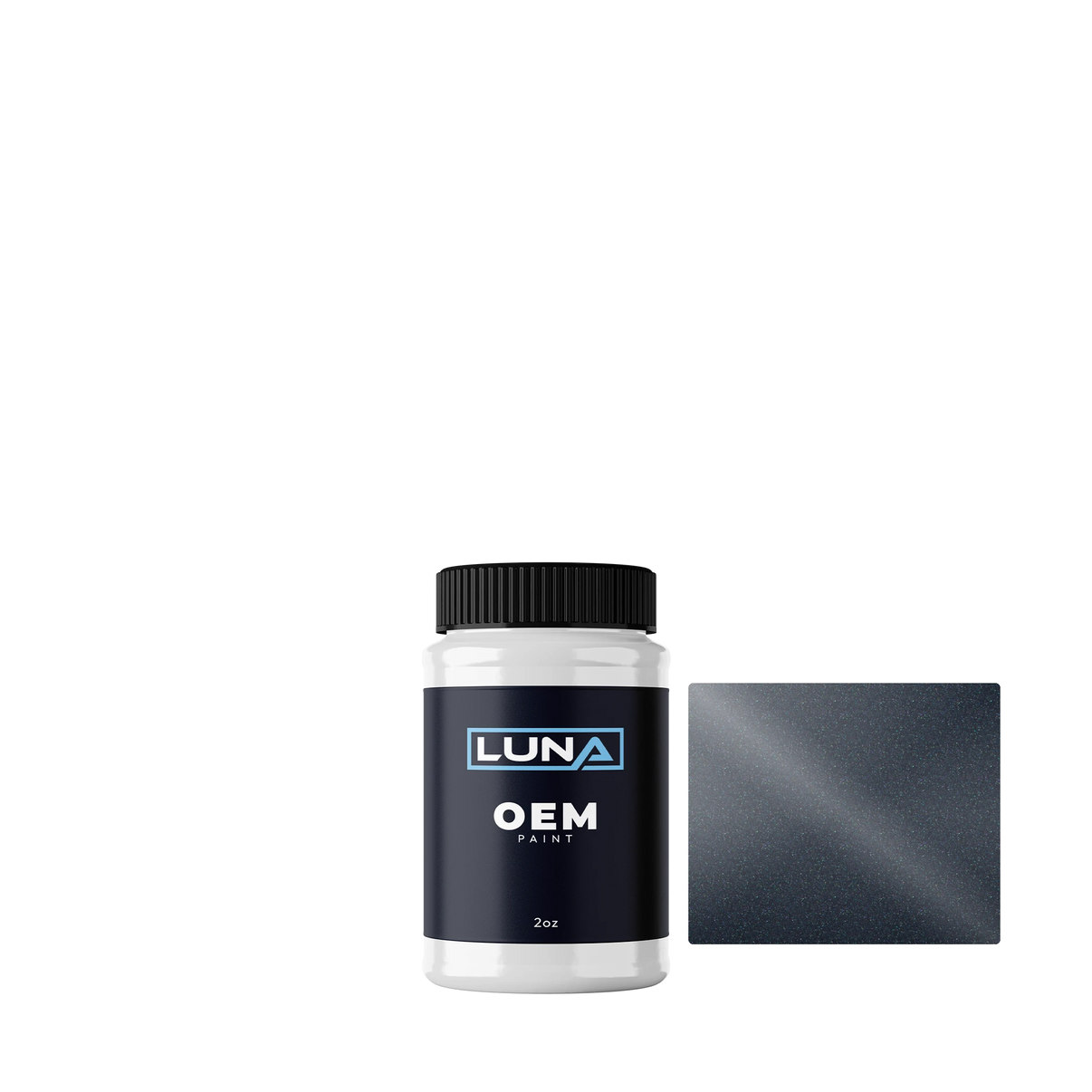 Chrysler USA Blue Shade P. PBF | Luna OEM Basecoat - 2oz Touch Up Bottle w/ Brush