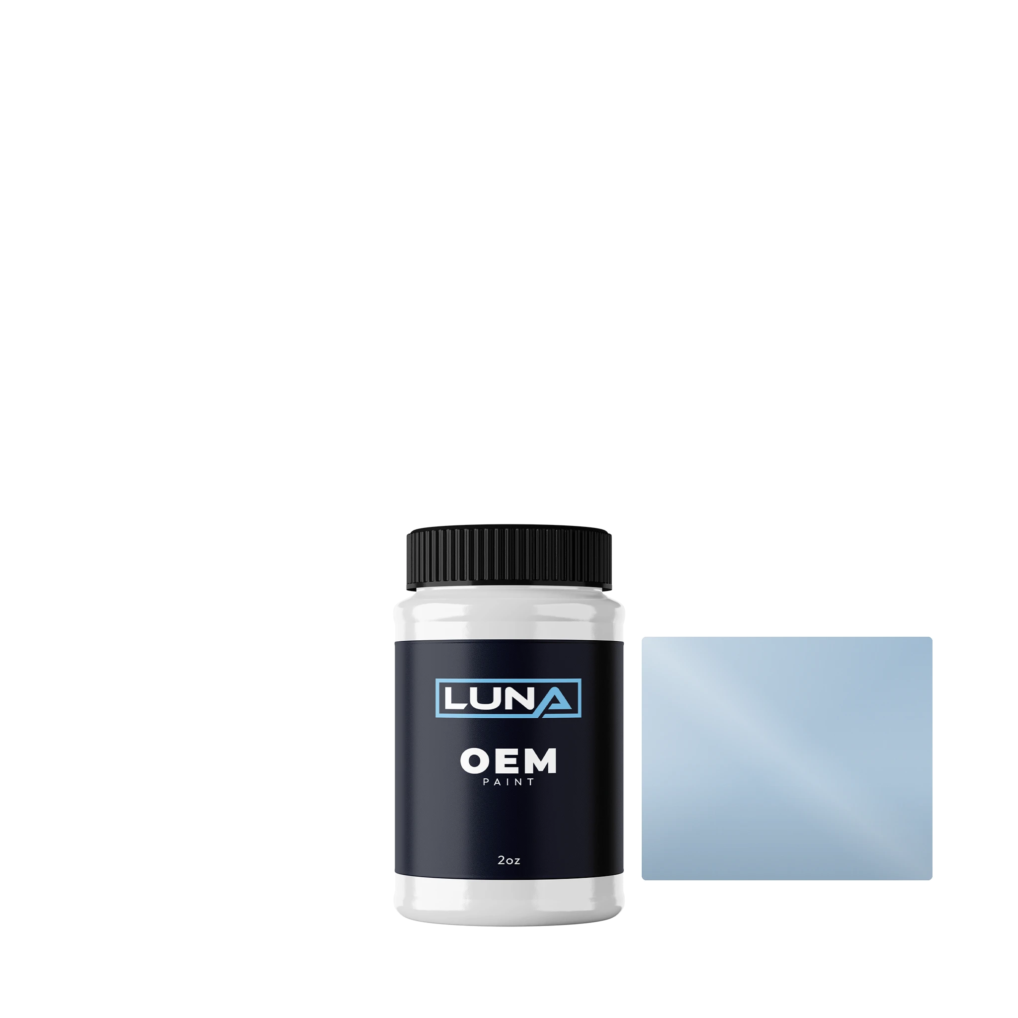 Pantone (pms) Pantone 543c Blue 00543C | Luna OEM Basecoat - 2oz Touch Up Bottle w/ Brush