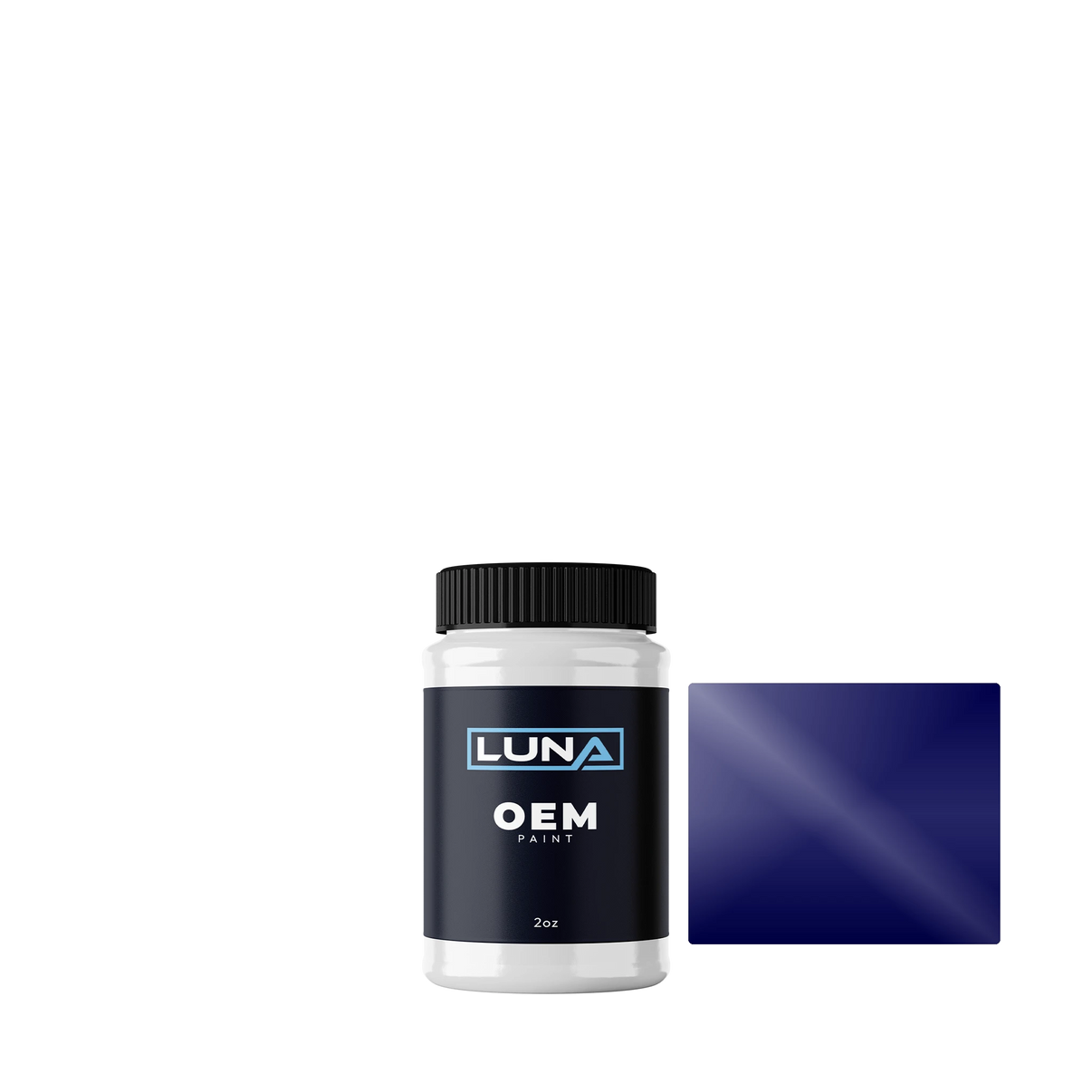 Yamaha Motorcycle Blue Stone - 3c YAM220 | Luna OEM Basecoat - 2oz Touch Up Bottle w/ Brush