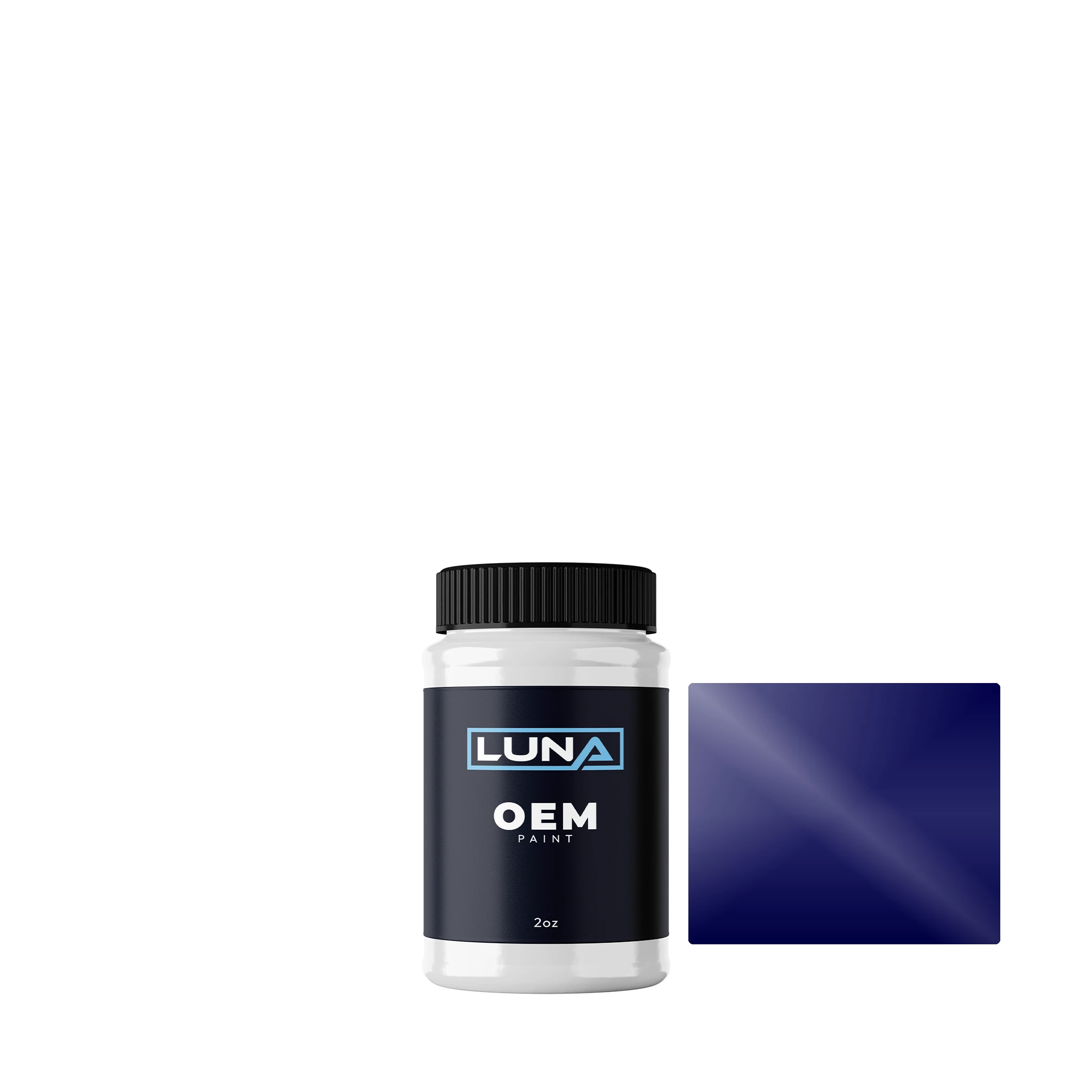 Yamaha Motorcycle Blue Stone - 3c YAM220 | Luna OEM Basecoat - 2oz Touch Up Bottle w/ Brush