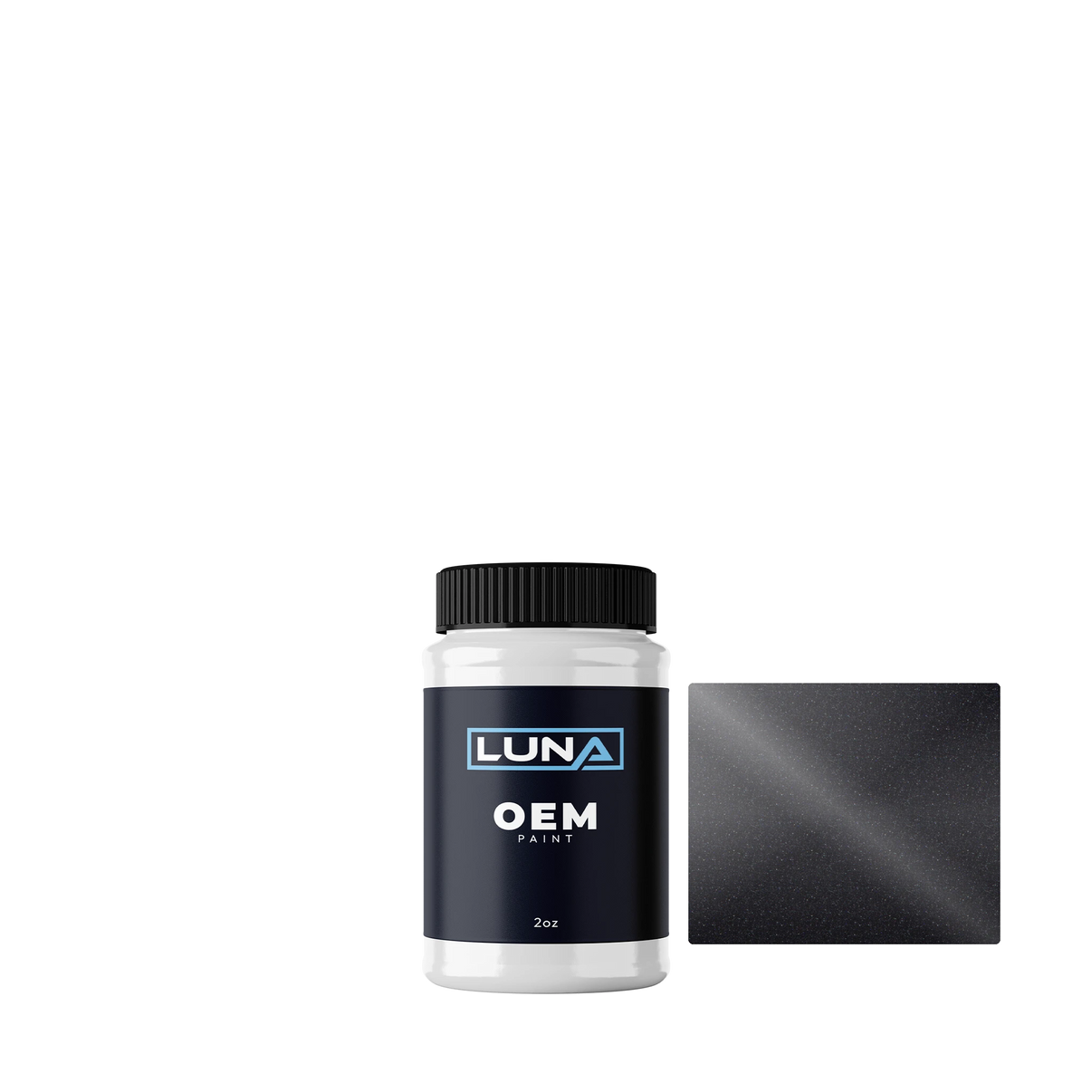 Audi | VW Austerngrau M. 3 Z7Q | Luna OEM Basecoat - 2oz Touch Up Bottle w/ Brush