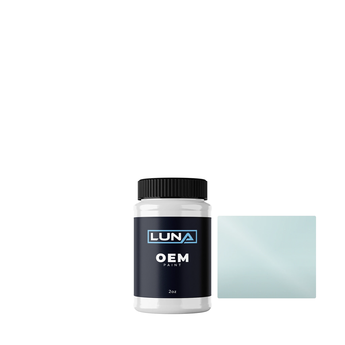 Chrysler USA Light Blue C | Luna OEM Basecoat - 2oz Touch Up Bottle w/ Brush