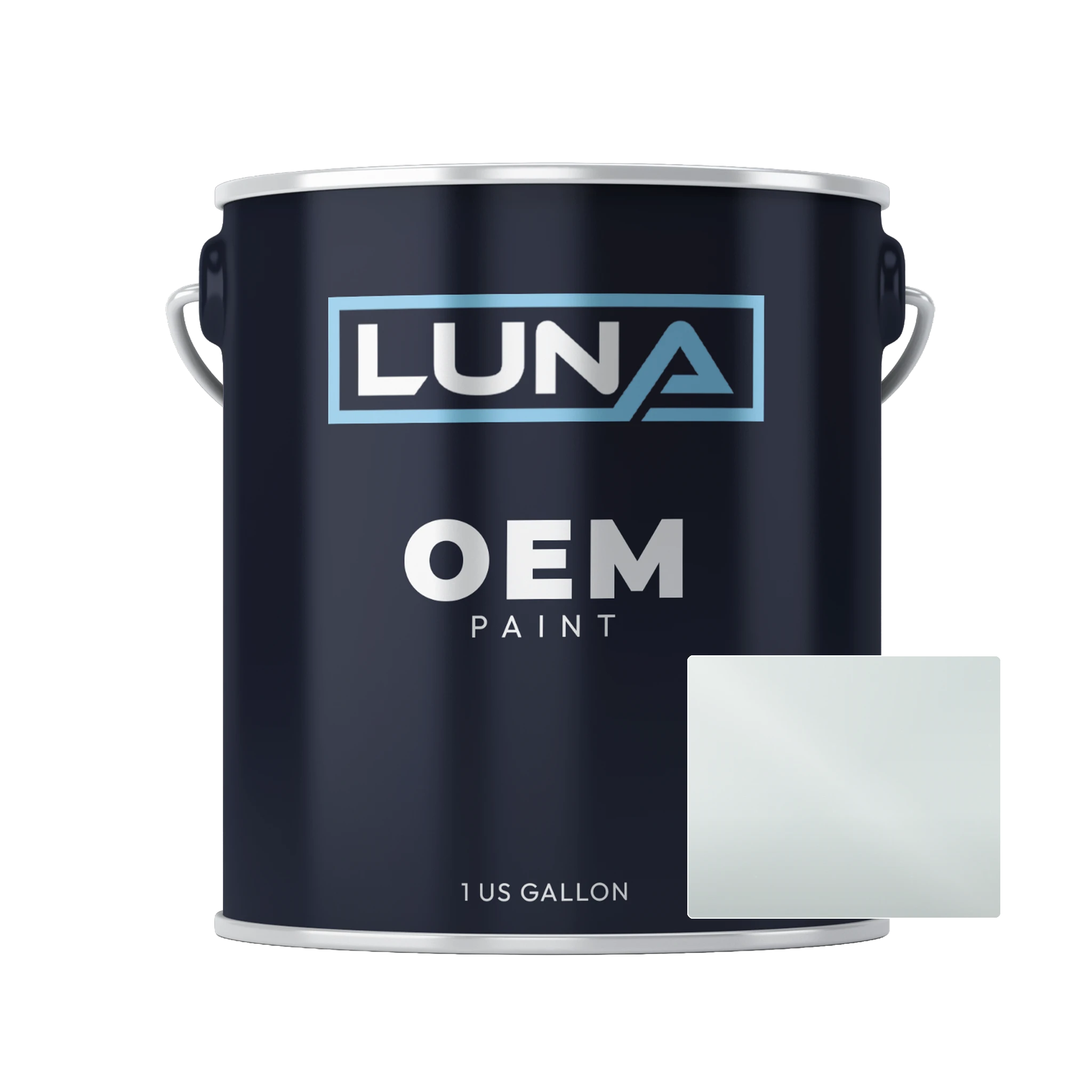 Opel Casablancaweiss 2 474 | Luna OEM Basecoat - Gallon