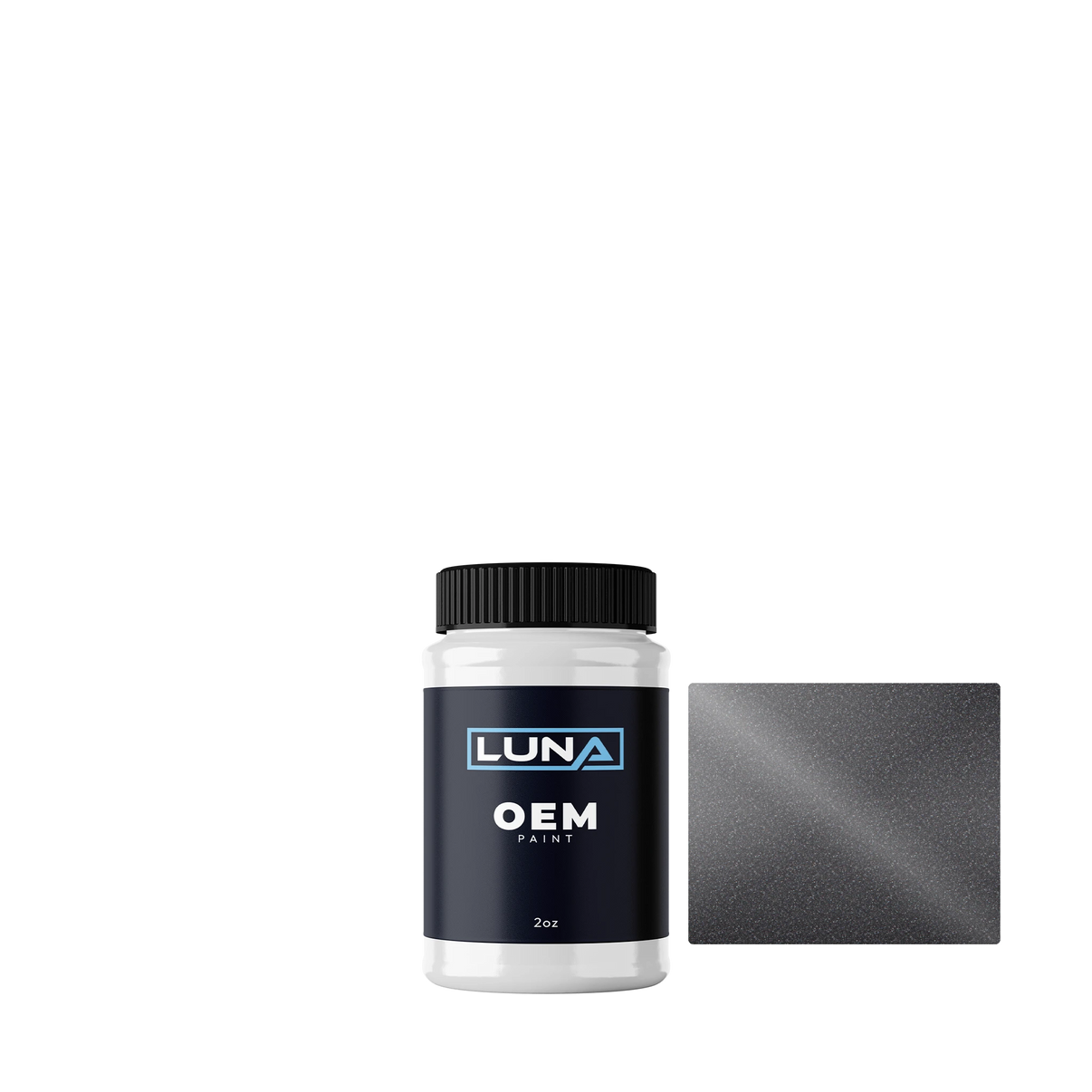 Honda | Acura Modern Steel M. NH797M | Luna OEM Basecoat - 2oz Touch Up Bottle w/ Brush