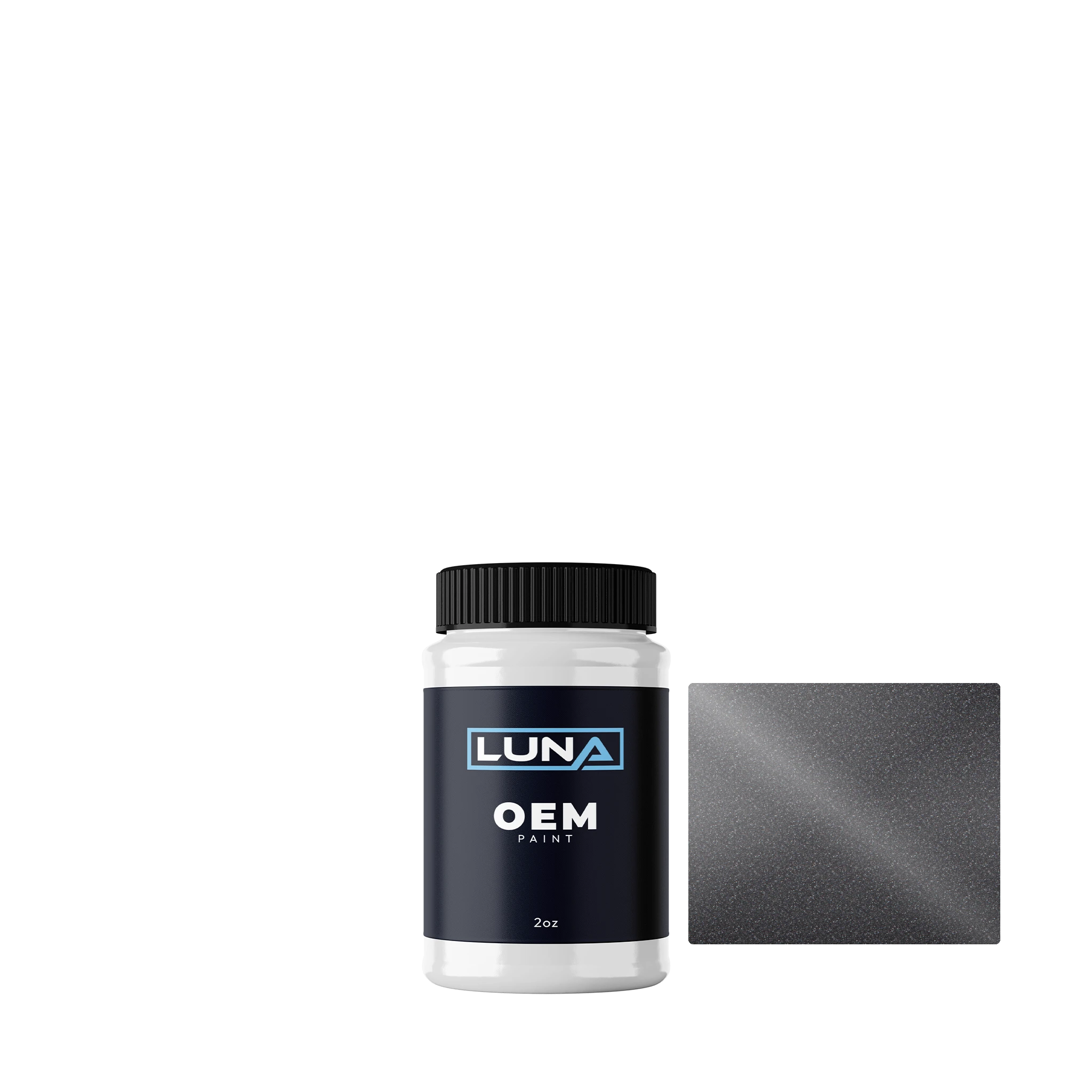 Honda | Acura Modern Steel M. NH797M | Luna OEM Basecoat - 2oz Touch Up Bottle w/ Brush