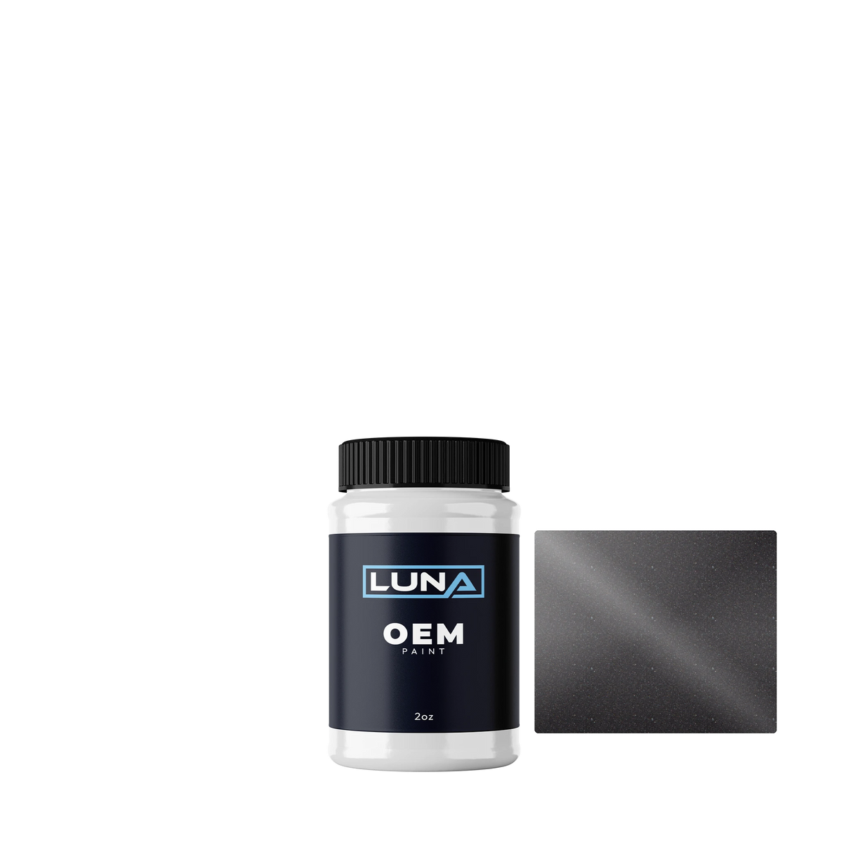 Maserati Grigio Maratea M. 264628 | Luna OEM Basecoat - 2oz Touch Up Bottle w/ Brush