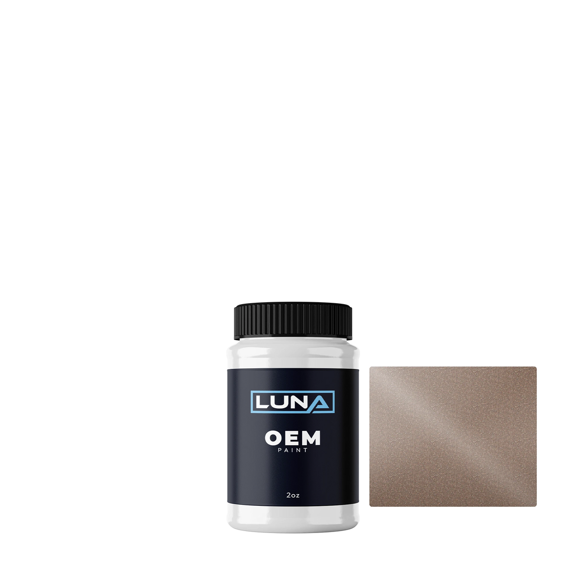 Bentley Rose Gold M. 9560244 | Luna OEM Basecoat - 2oz Touch Up Bottle w/ Brush