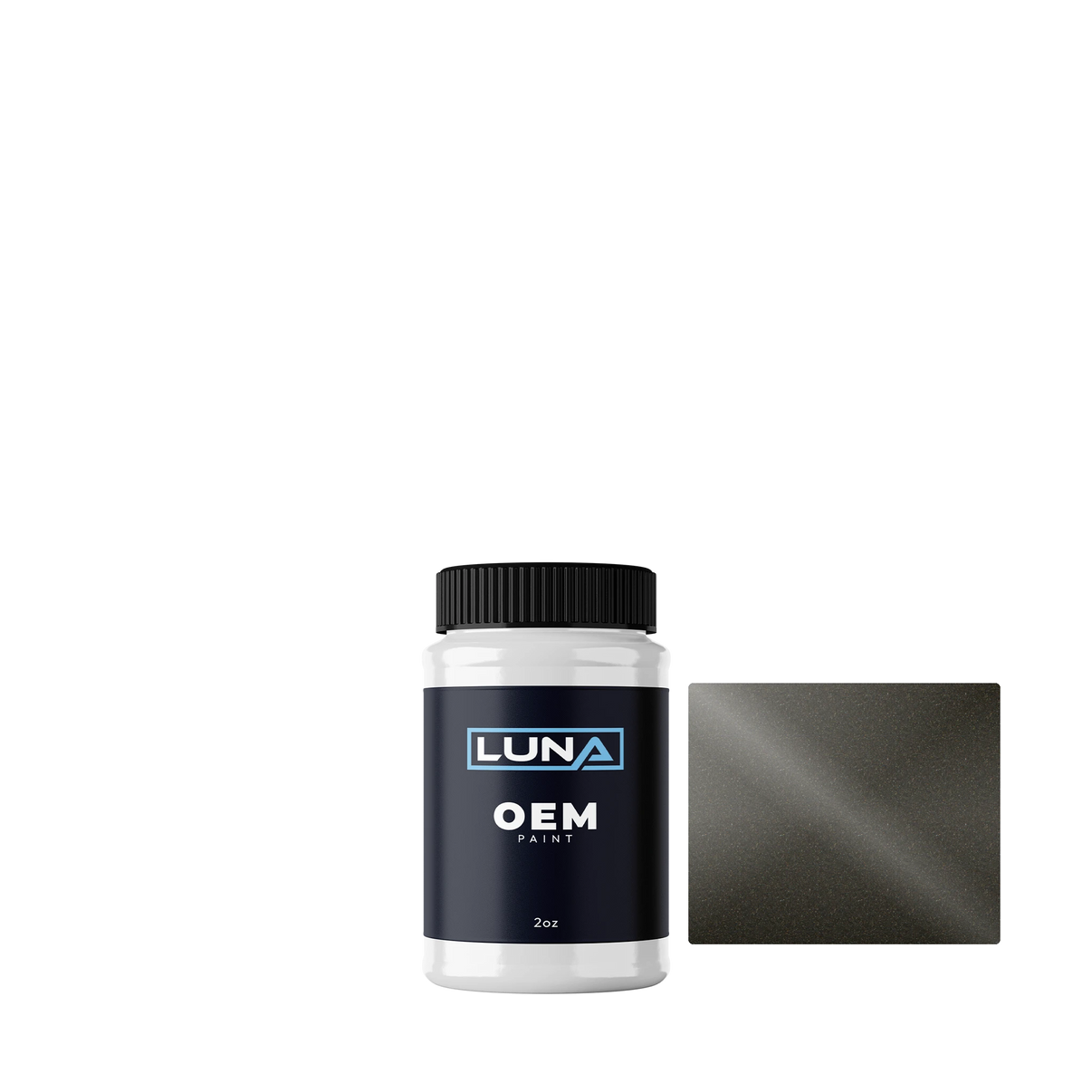 Kia Dark Moss M. 1 GMS | Luna OEM Basecoat - 2oz Touch Up Bottle w/ Brush