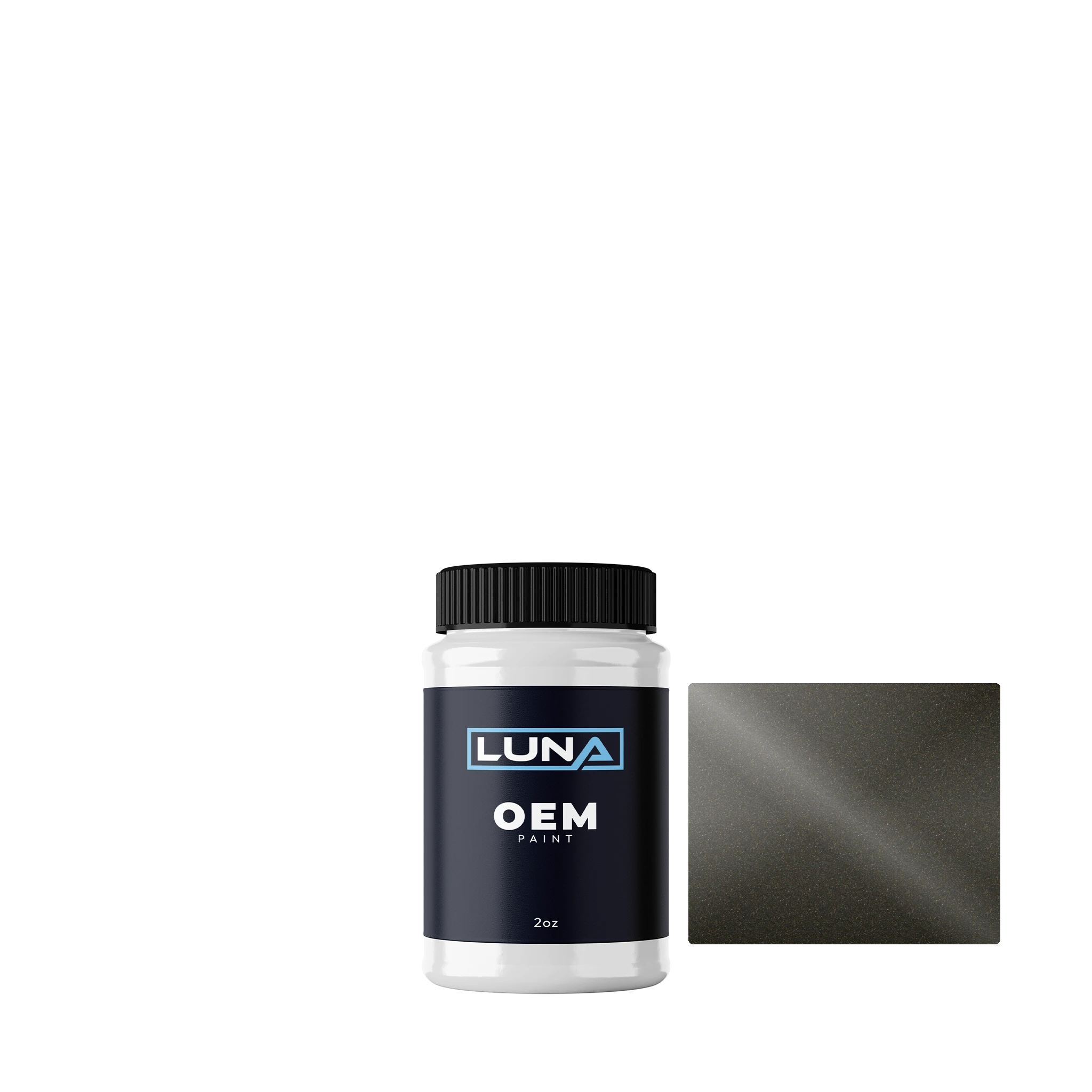 Kia Dark Moss M. 1 GMS | Luna OEM Basecoat - 2oz Touch Up Bottle w/ Brush