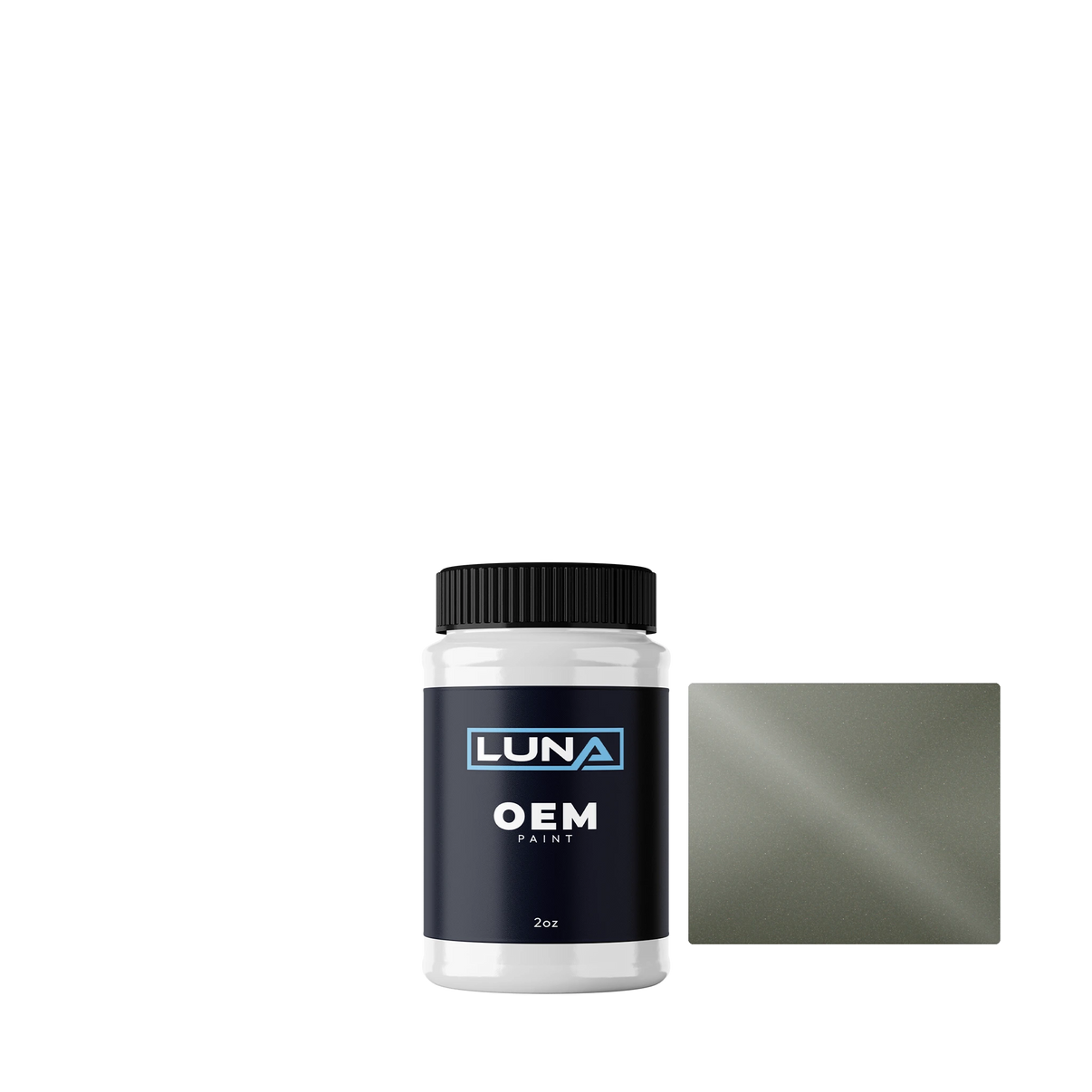 Honda | Acura Ash Green M. G545M | Luna OEM Basecoat - 2oz Touch Up Bottle w/ Brush