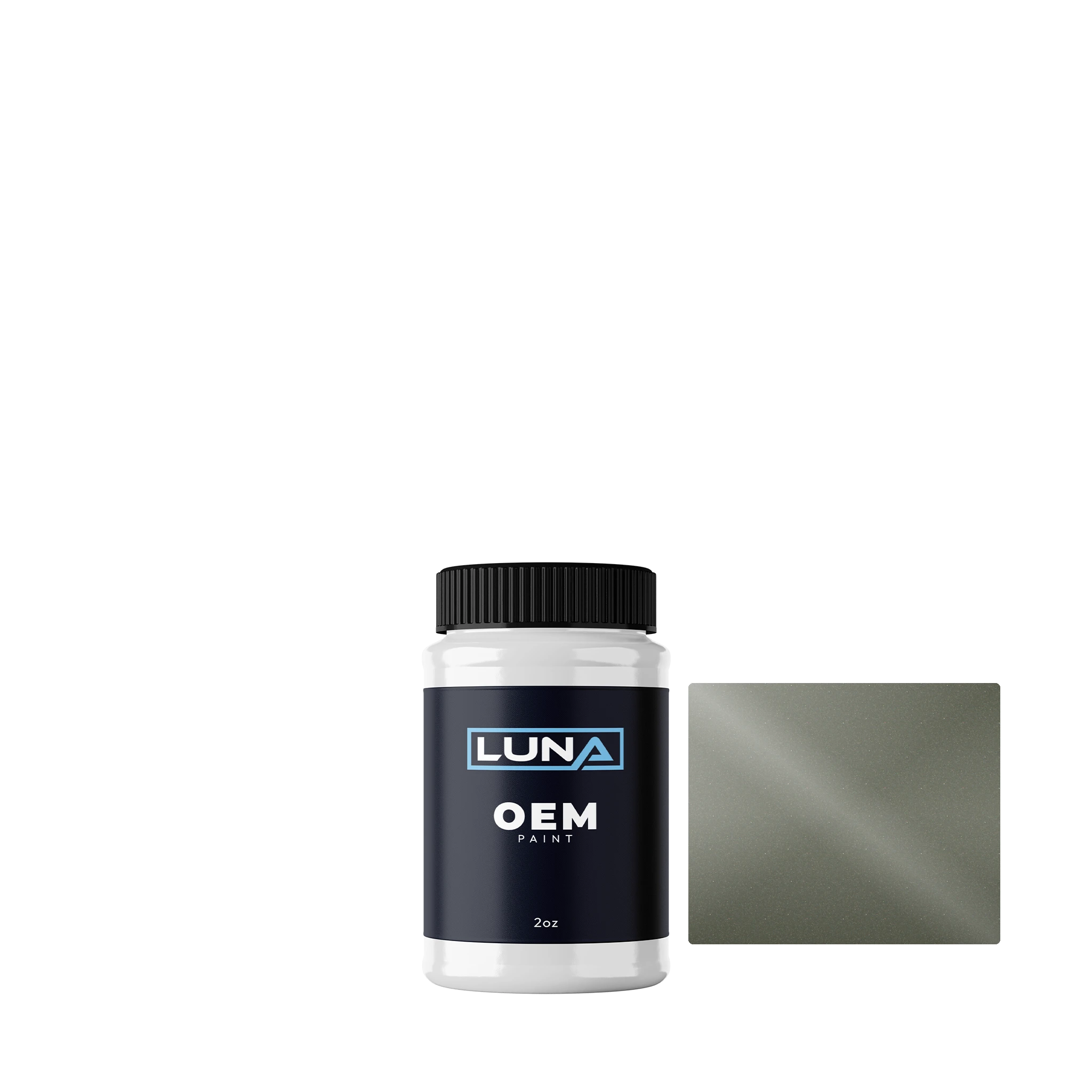 Honda | Acura Ash Green M. G545M | Luna OEM Basecoat - 2oz Touch Up Bottle w/ Brush