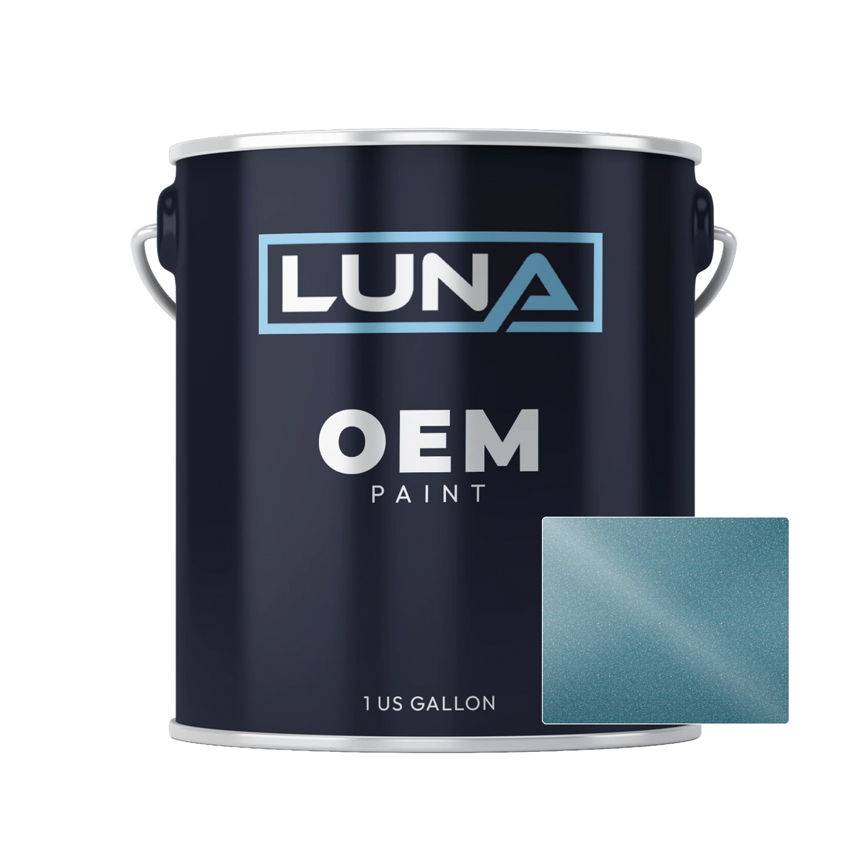 Chrysler USA Aqua P. M. PQK | Luna OEM Basecoat - Gallon