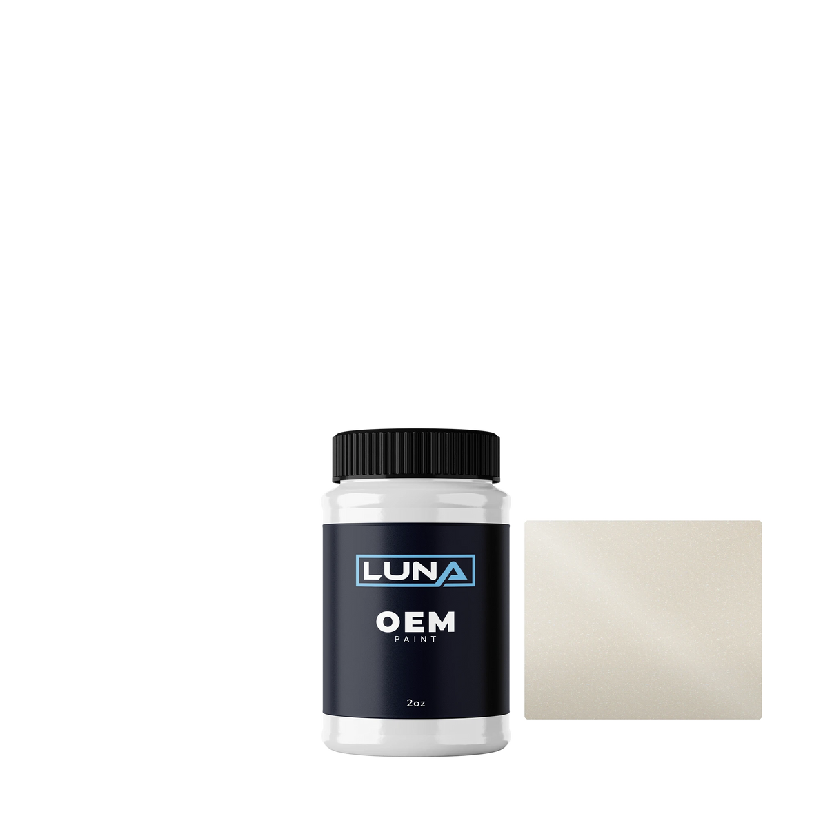 Honda | Acura White Diamond P. NH603P | Luna OEM Basecoat - 2oz Touch Up Bottle w/ Brush