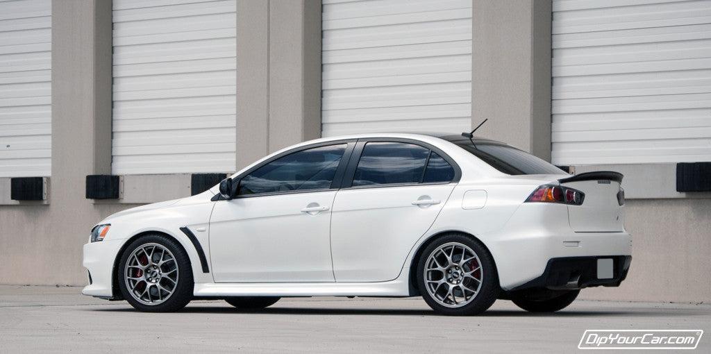 Balloon White Plasti Dip on a customer car