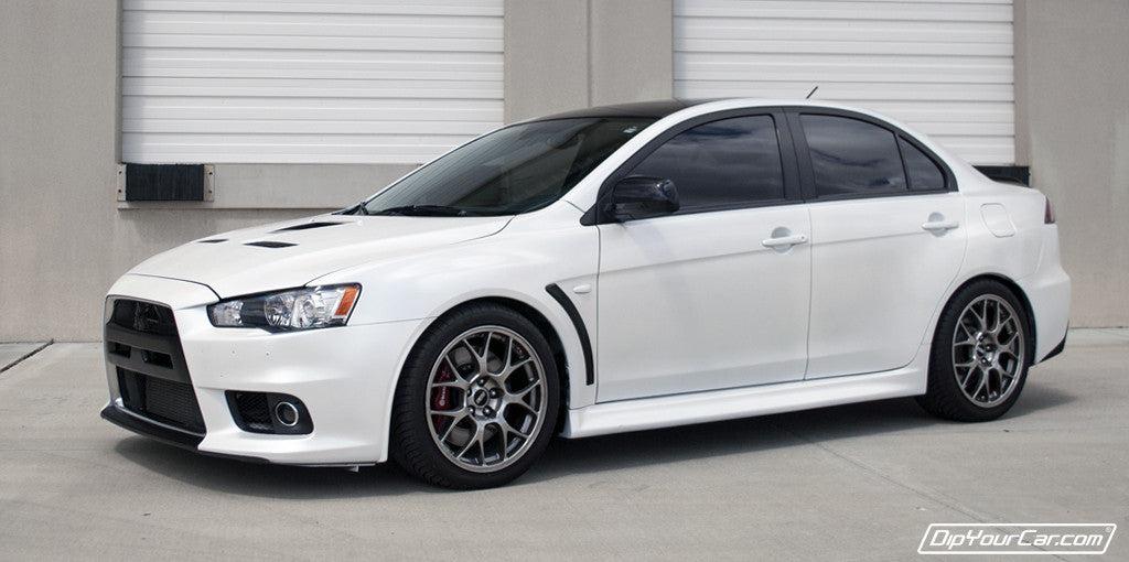 Balloon White Plasti Dip on a customer car