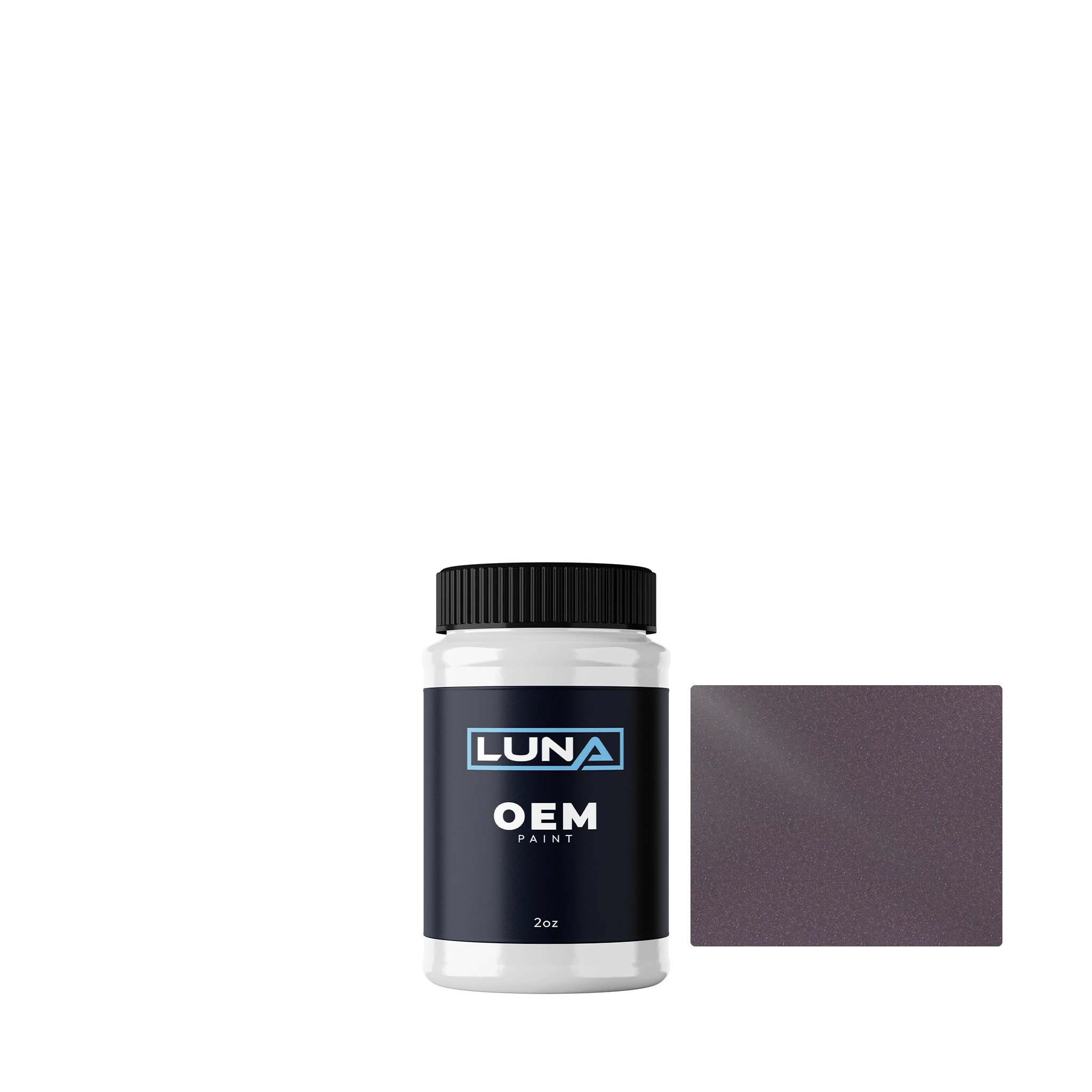 General Motors Aubergine M. WA325D | Luna OEM Basecoat - 2oz Touch Up Bottle w/ Brush
