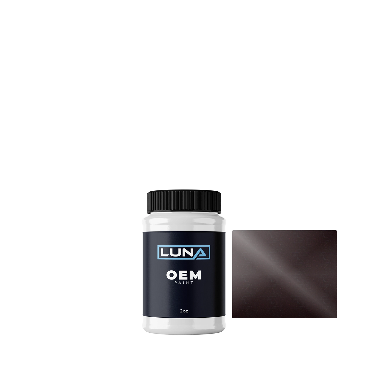 Chrysler USA Dark Rosewood P. PEG | Luna OEM Basecoat - 2oz Touch Up Bottle w/ Brush