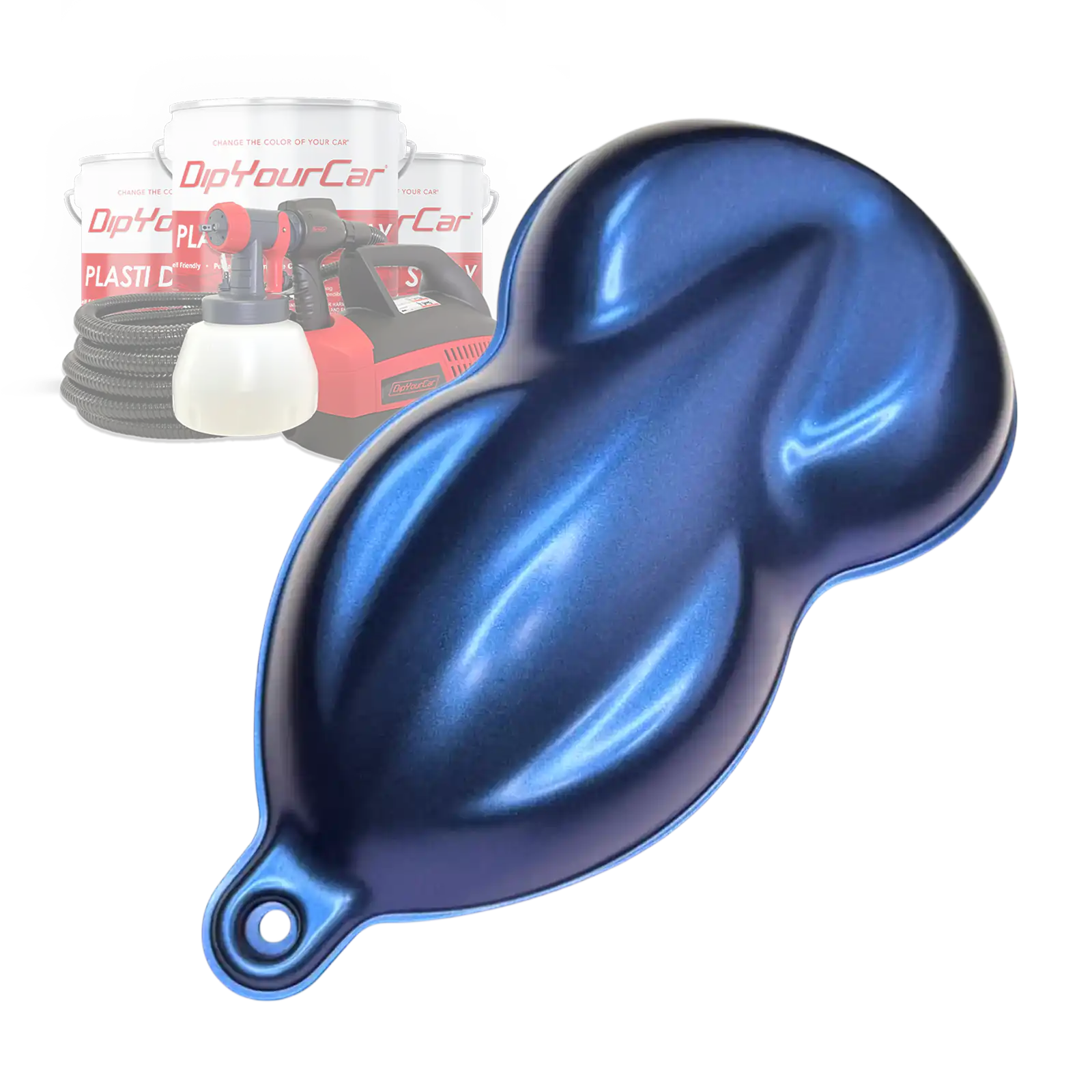 Blue Interference Peelable Car Kit