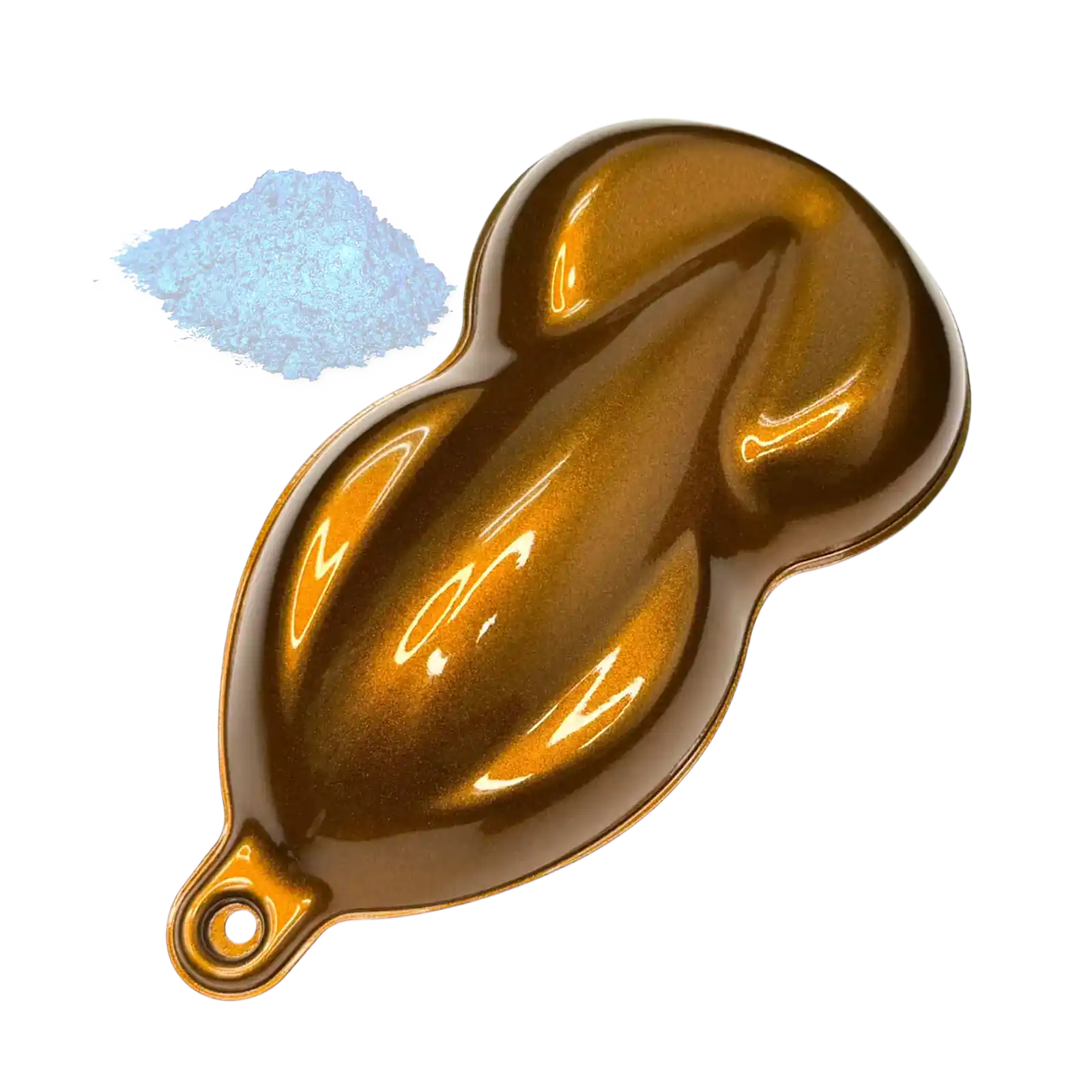 Burnt Copper Alloy Pearls