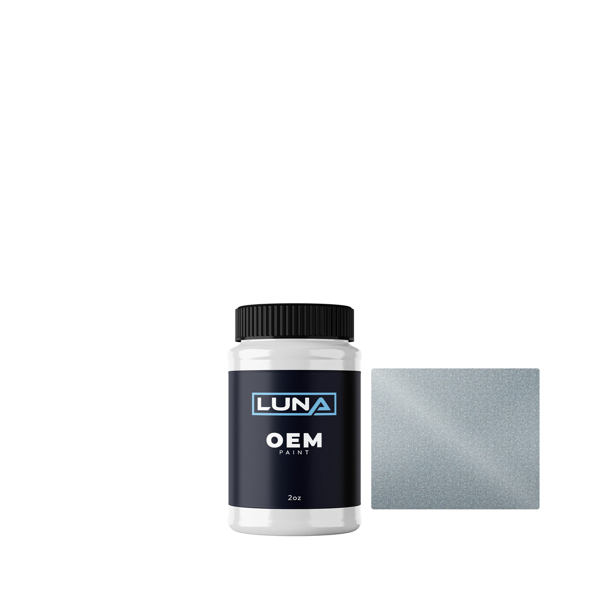 Chrysler USA Ice Blue M. DB1 | Luna OEM Basecoat - 2oz Touch Up Bottle w/ Brush