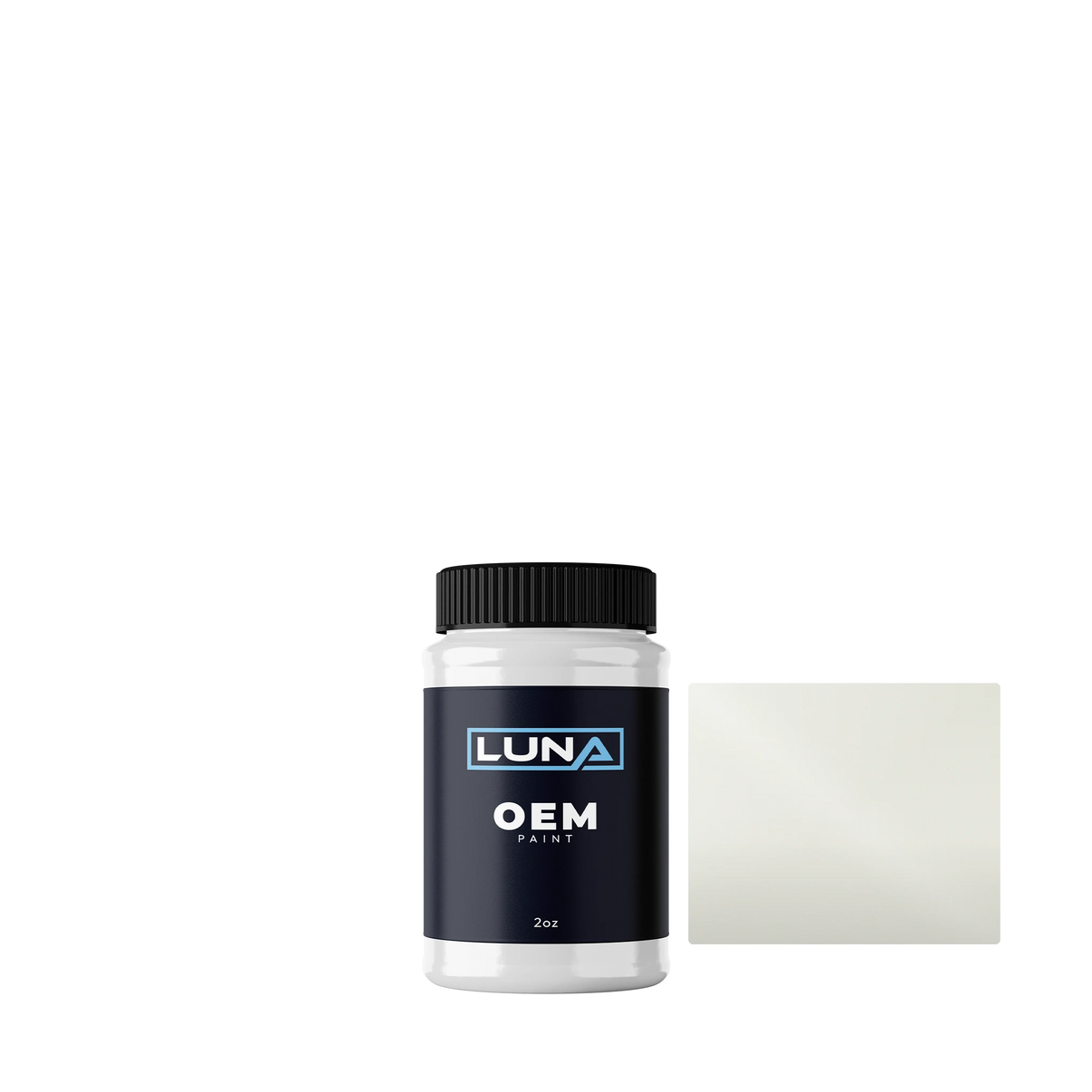 Audi | VW Calla Lilly White 3000 | Luna OEM Basecoat - 2oz Touch Up Bottle w/ Brush