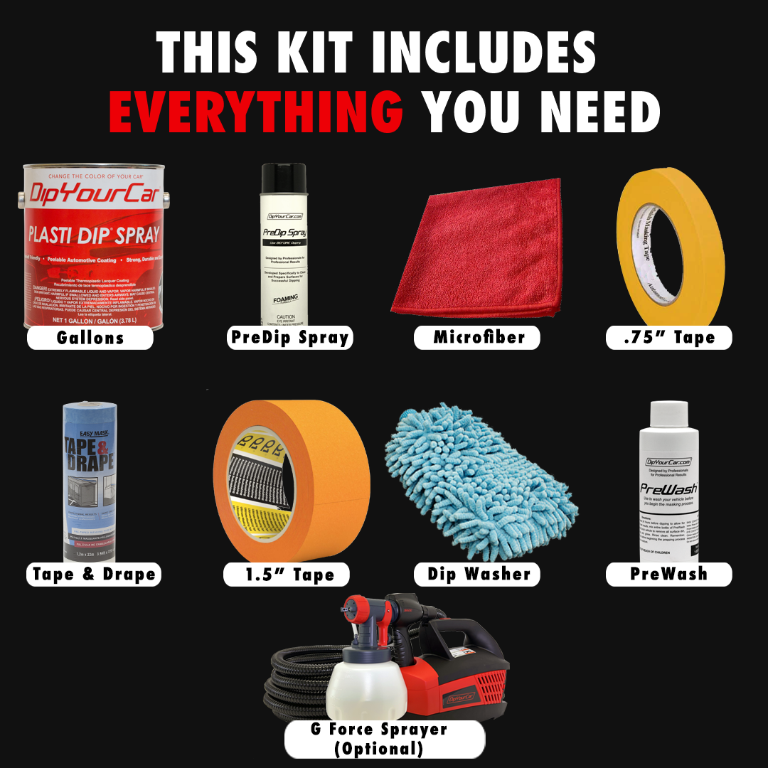 World Rally Blue Car Kit – DipYourCar.com