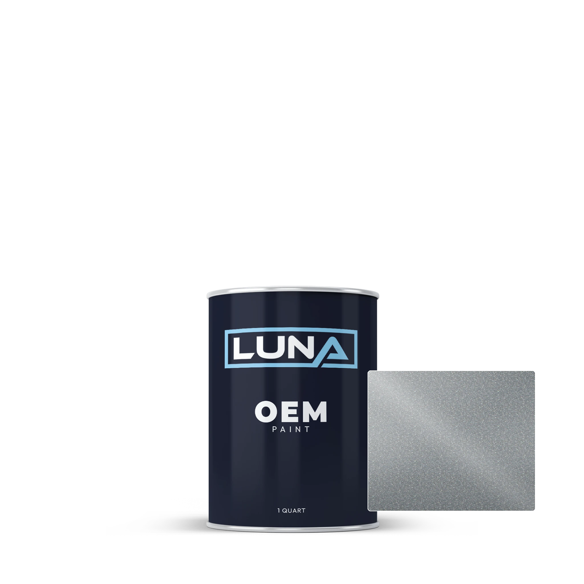 Mercedes Kristallsilber M. 058 | Luna OEM Basecoat - Quart