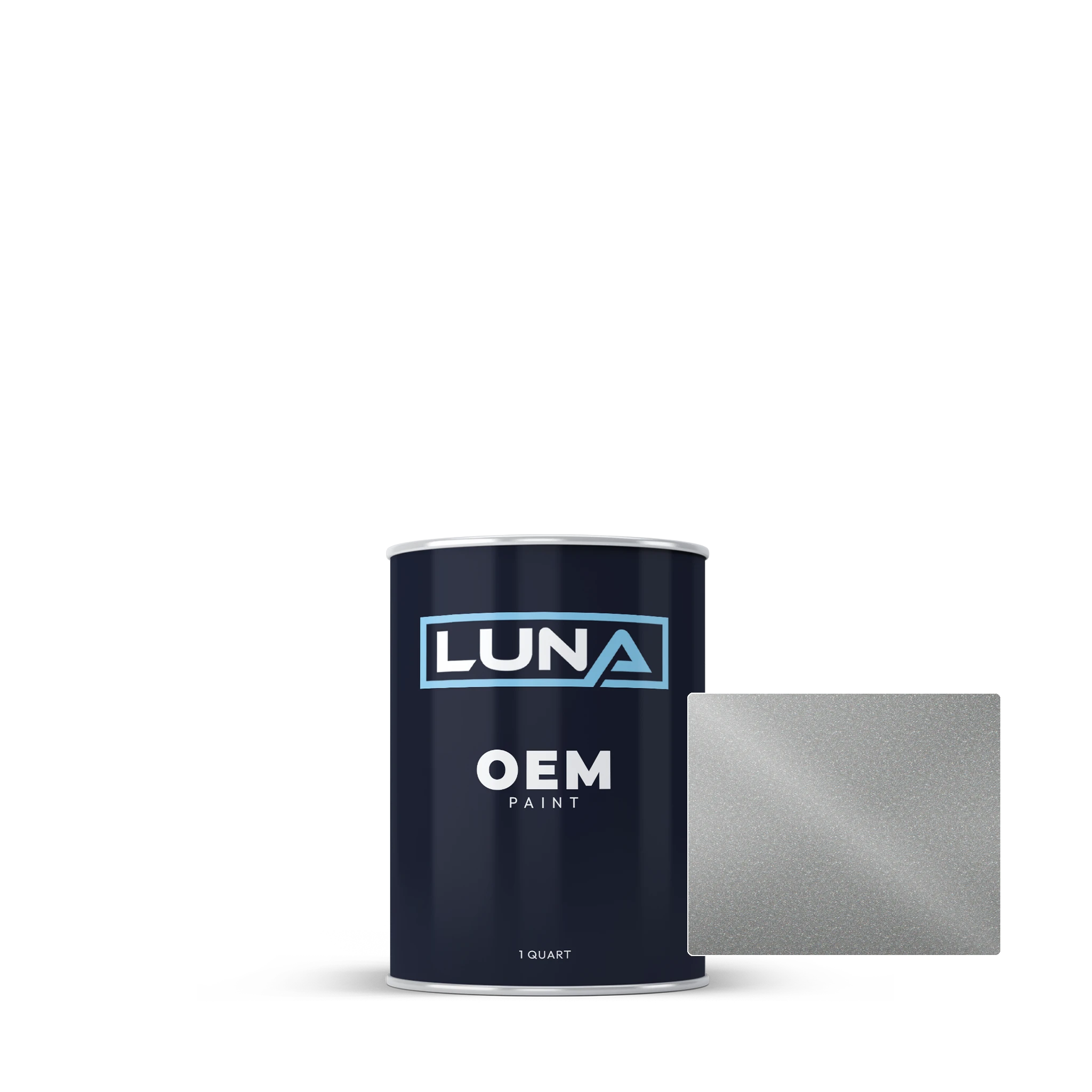 Porsche Silber M. L6206 | Luna OEM Basecoat - Quart
