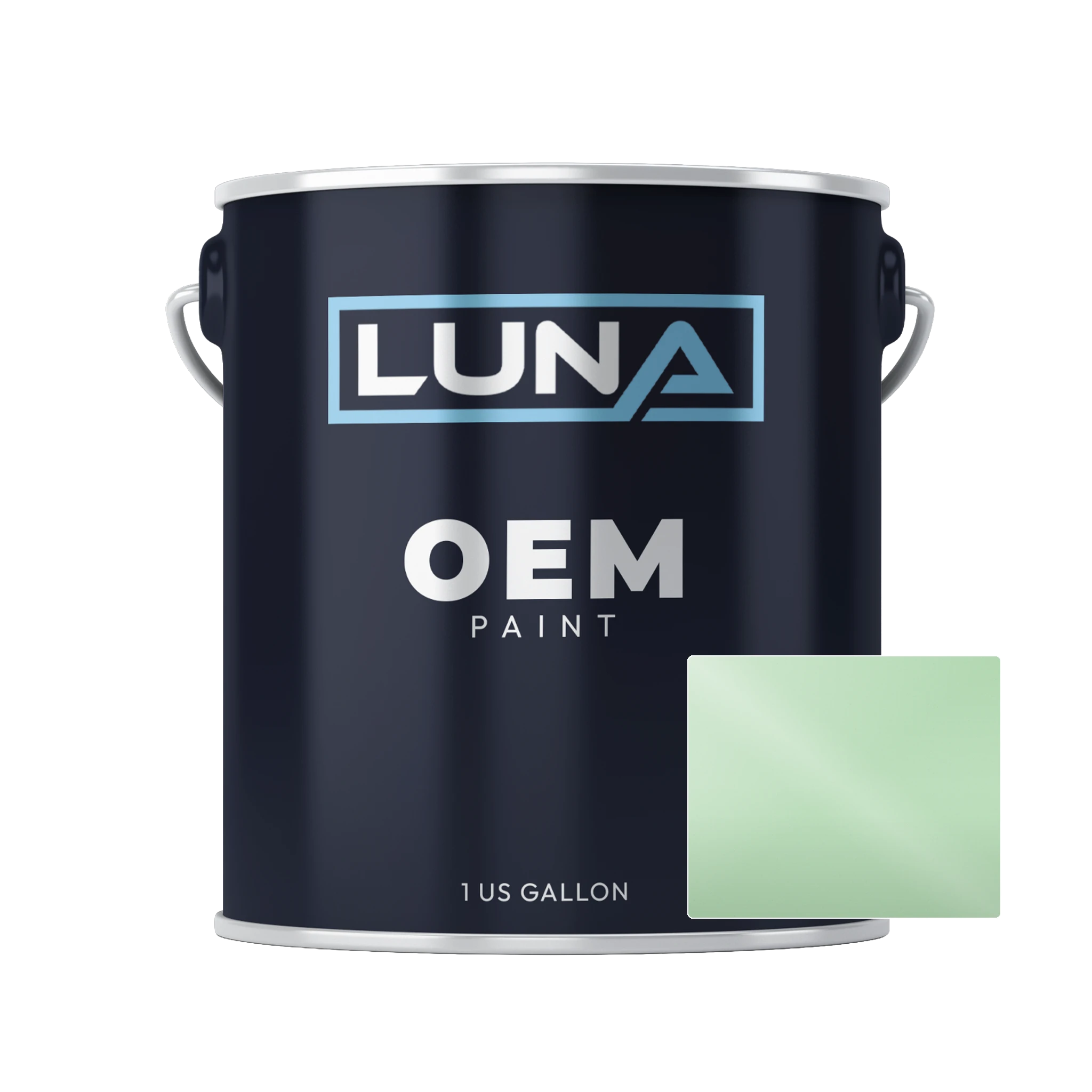 Mercedes Weissgruen 6419 | Luna OEM Basecoat - Gallon