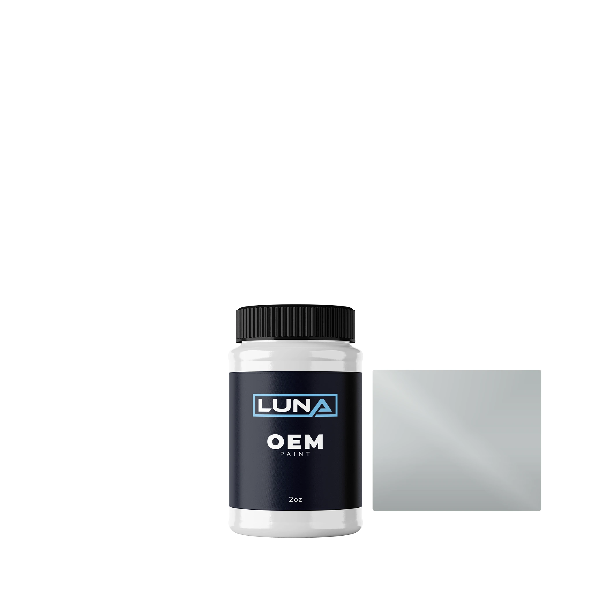 Nissan Silver M. 2 KL0 | Luna OEM Basecoat - 2oz Touch Up Bottle w/ Brush