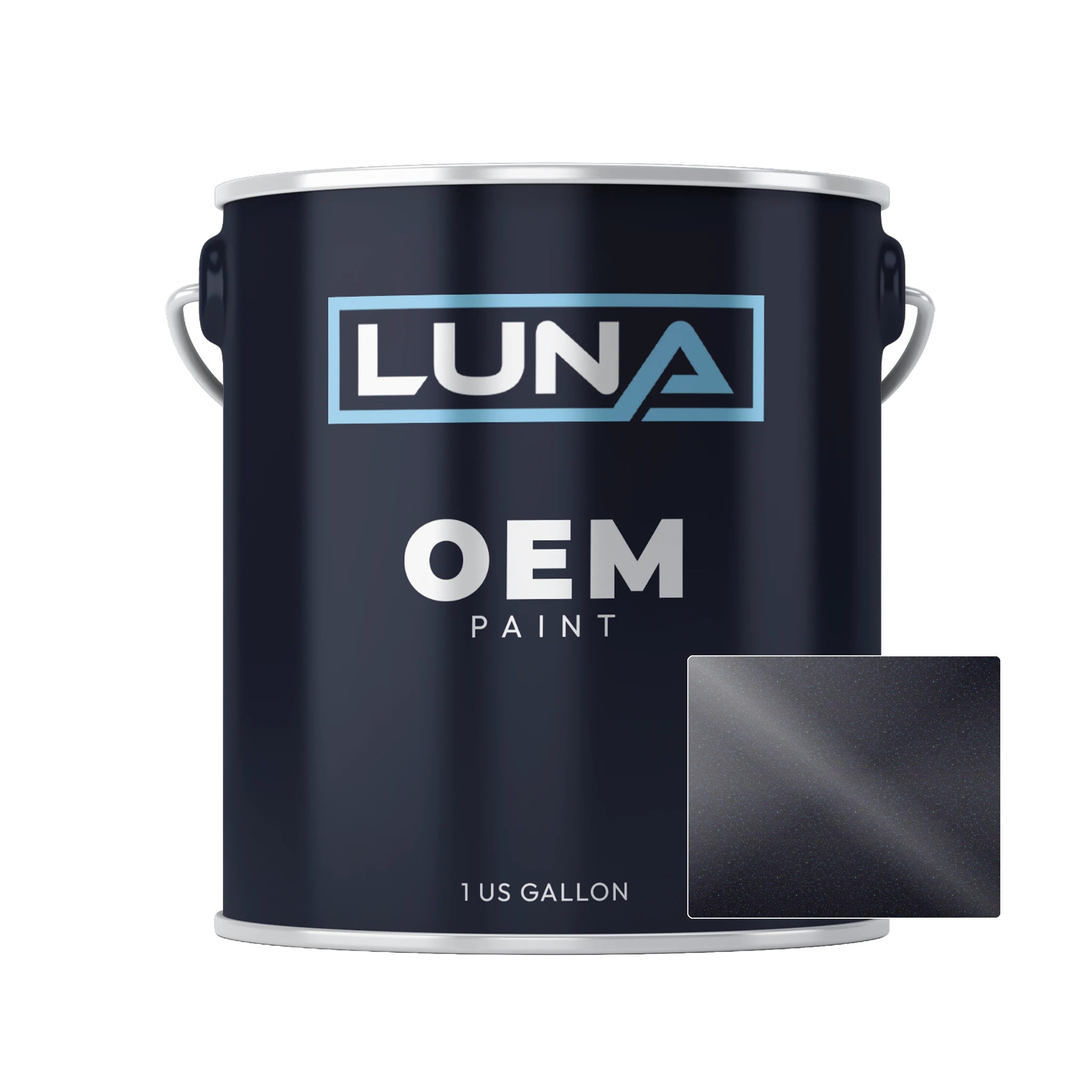 General Motors Blue Steel M. WA424C | Luna OEM Basecoat - Gallon